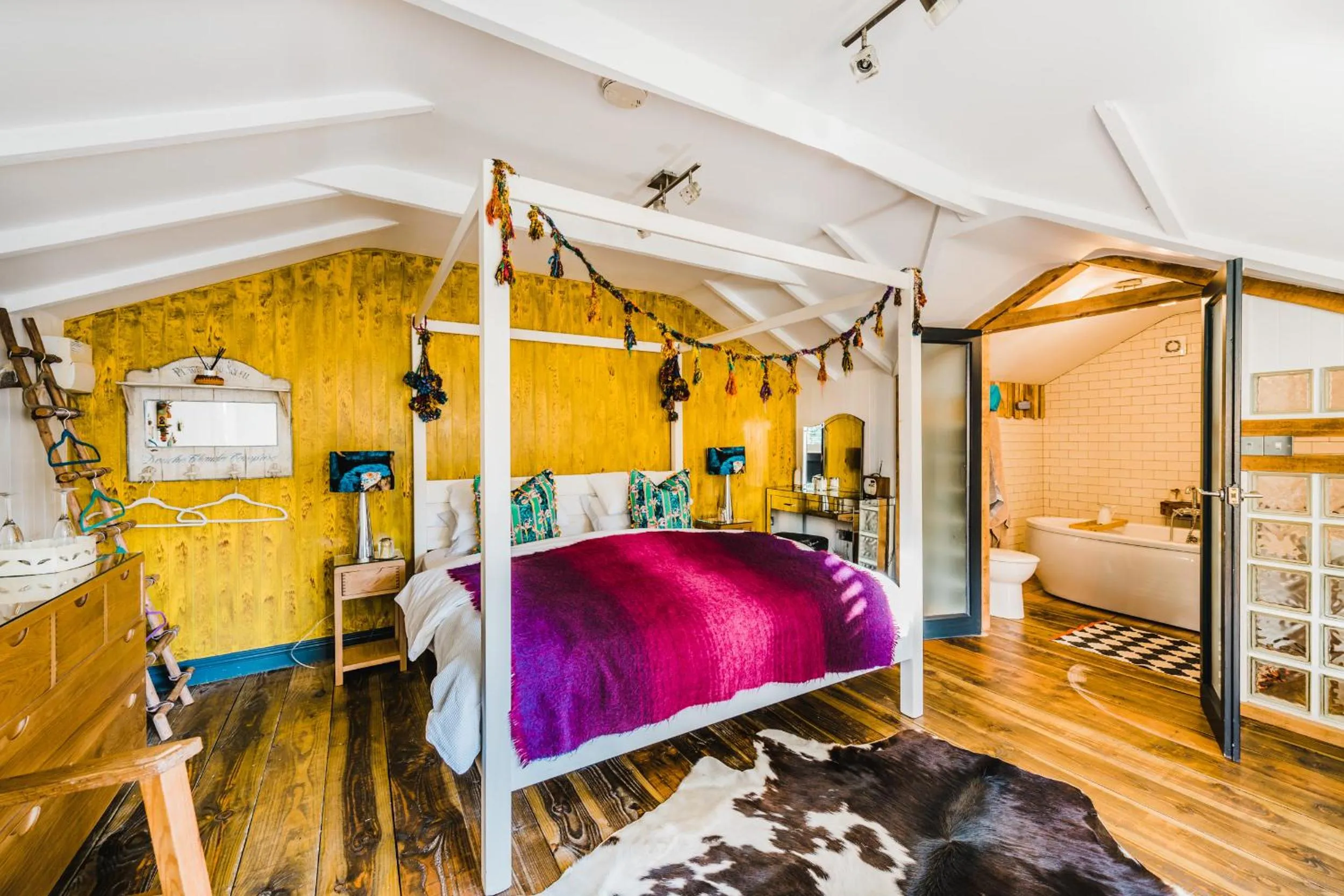 Bed in Lower Barns Boutique B&B