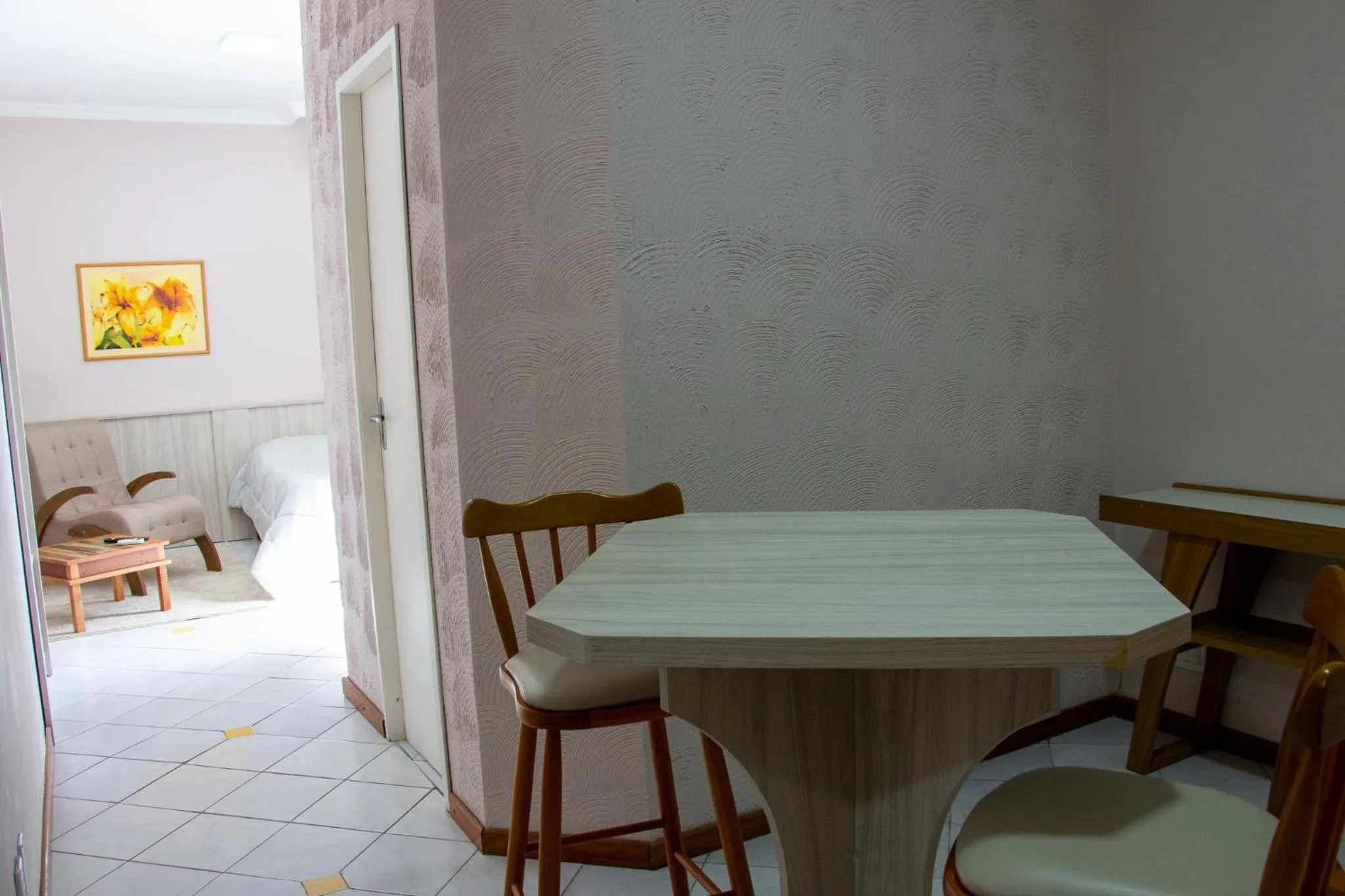 Seating area in Hotel Villa Souza Ltda