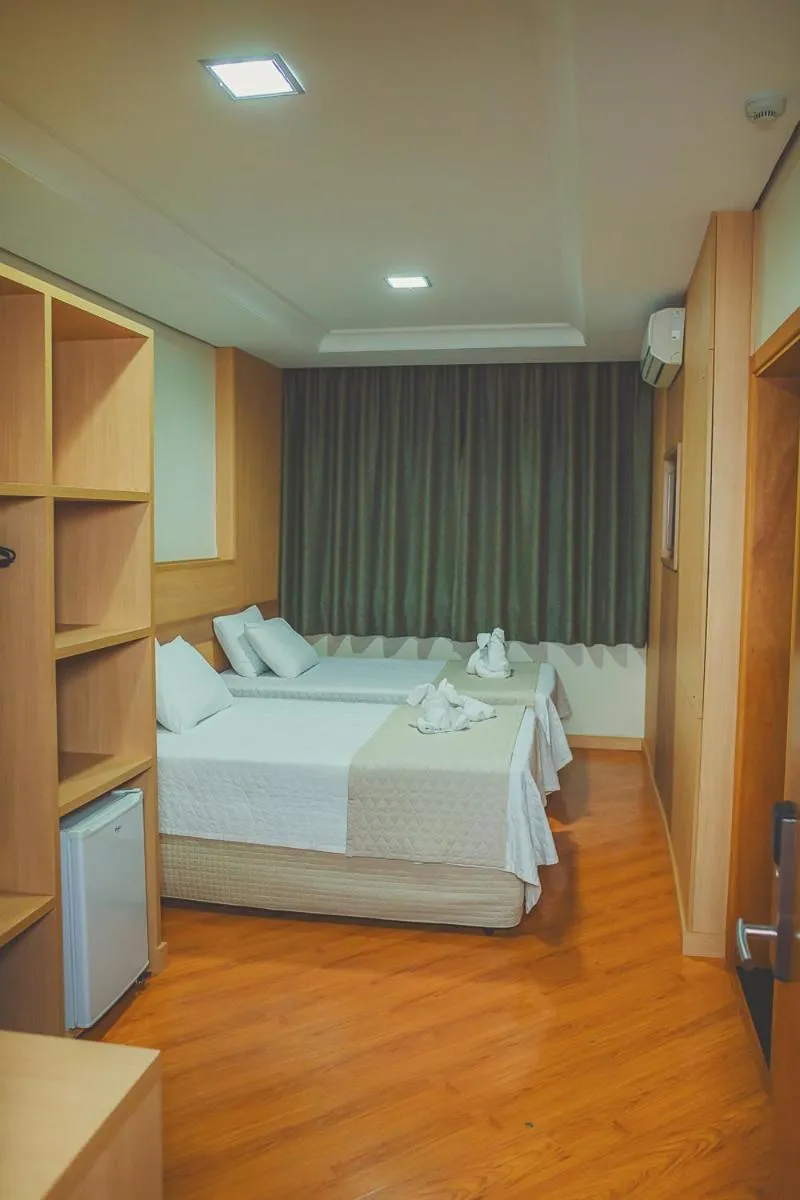 Bed in Grande Hotel Guarapuava