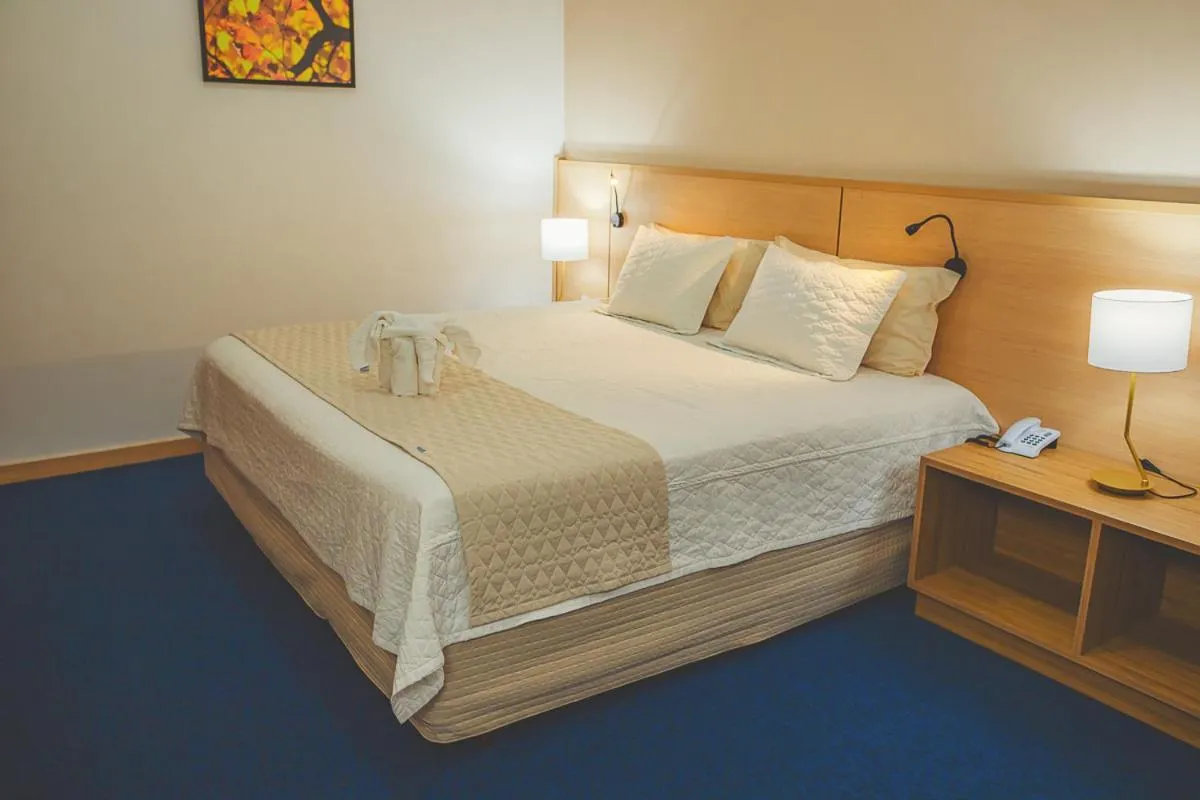 Bed in Grande Hotel Guarapuava