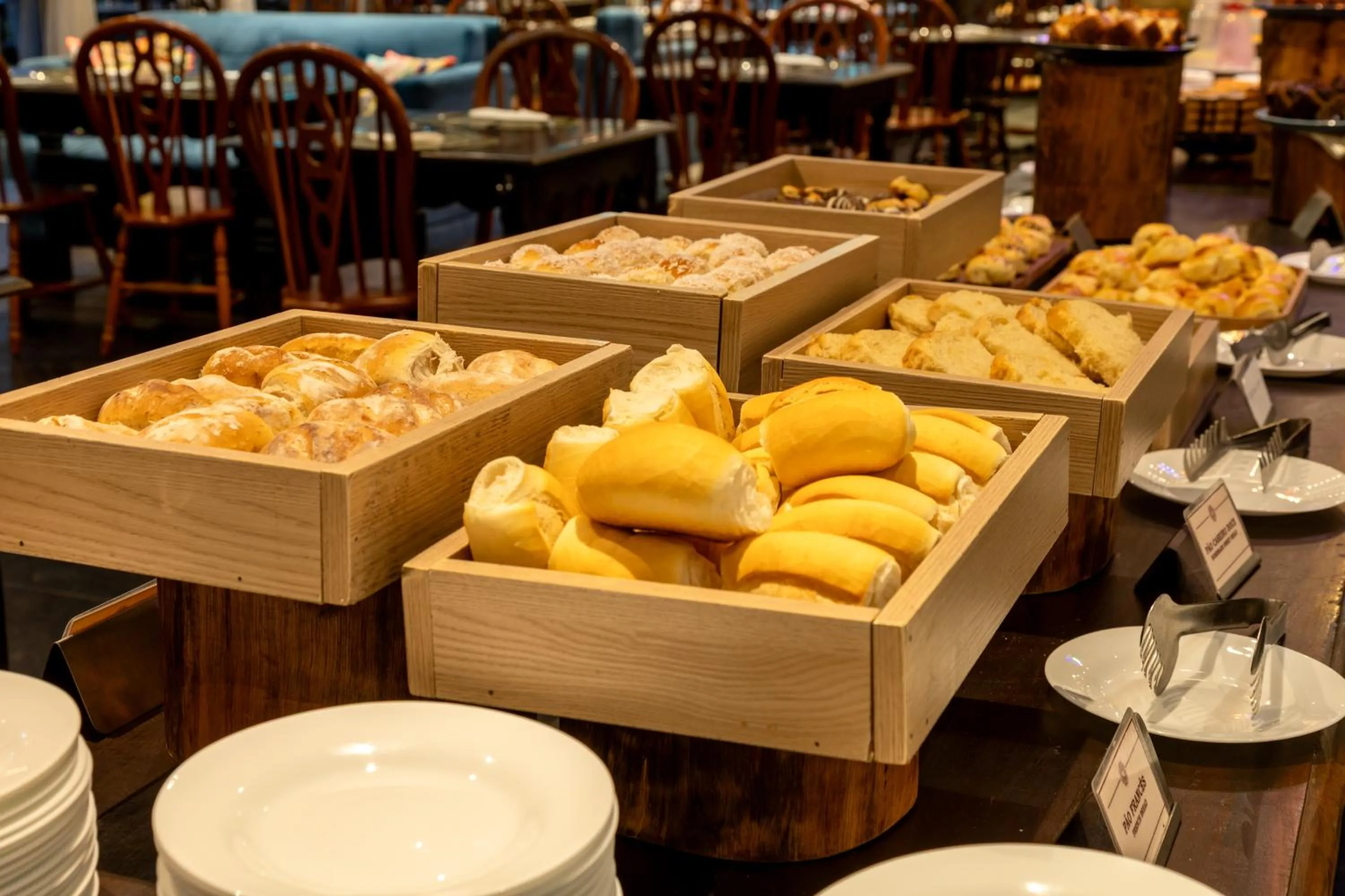 Buffet breakfast in Hotel Transamerica Berrini