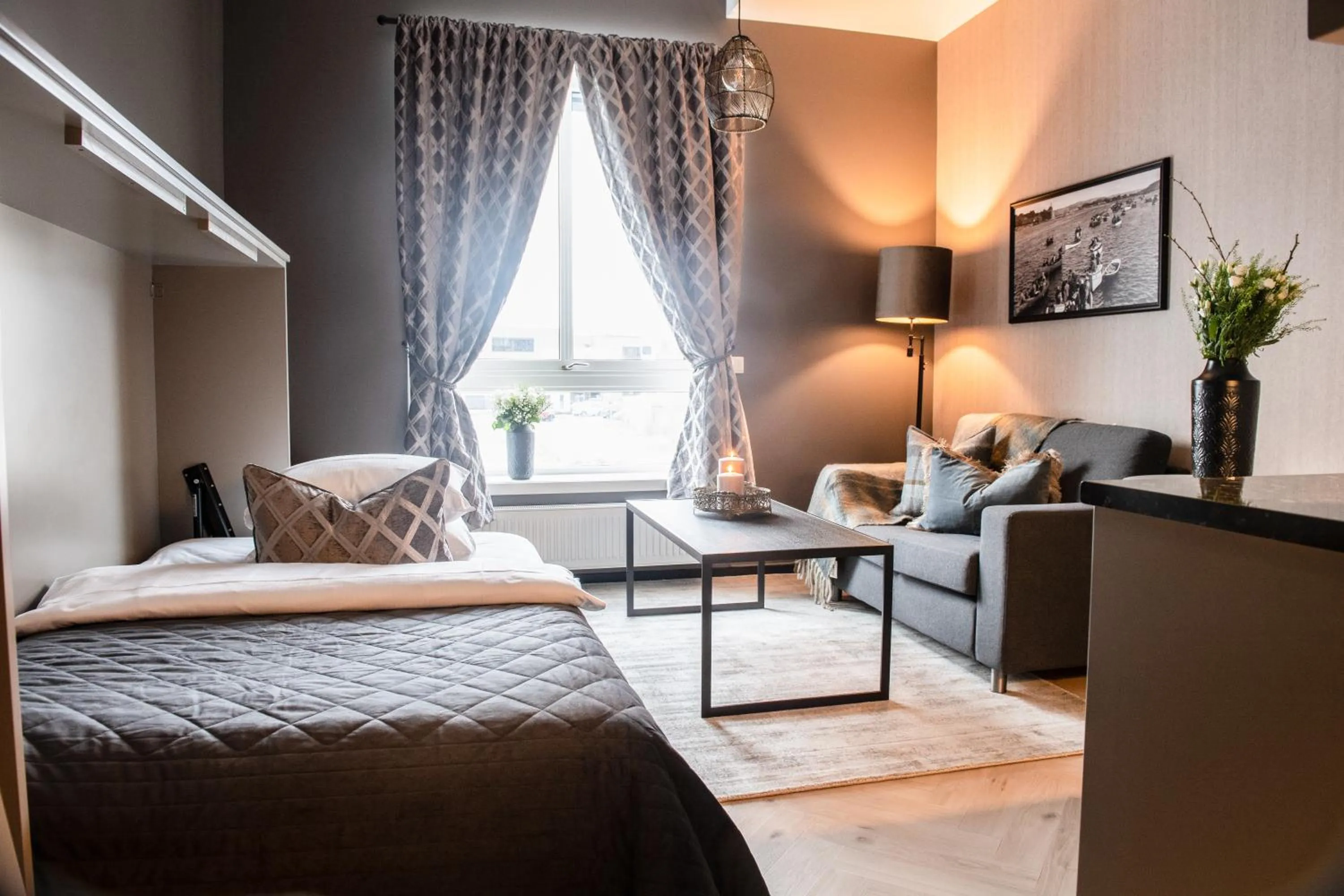 Bed in Origo Leilighetshotell