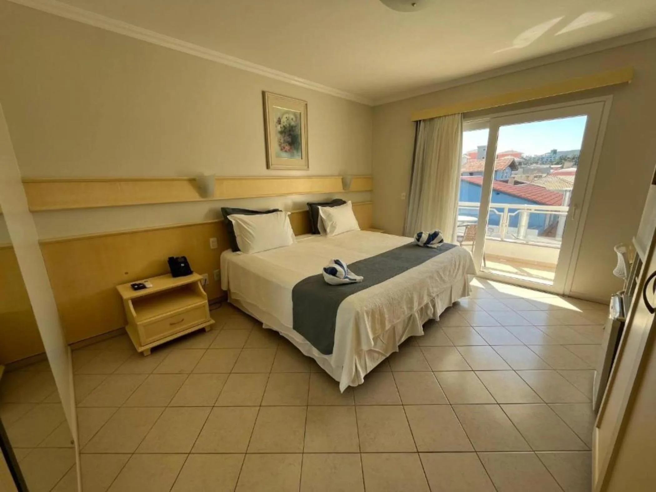 Bed in Bombinhas Blue Suítes