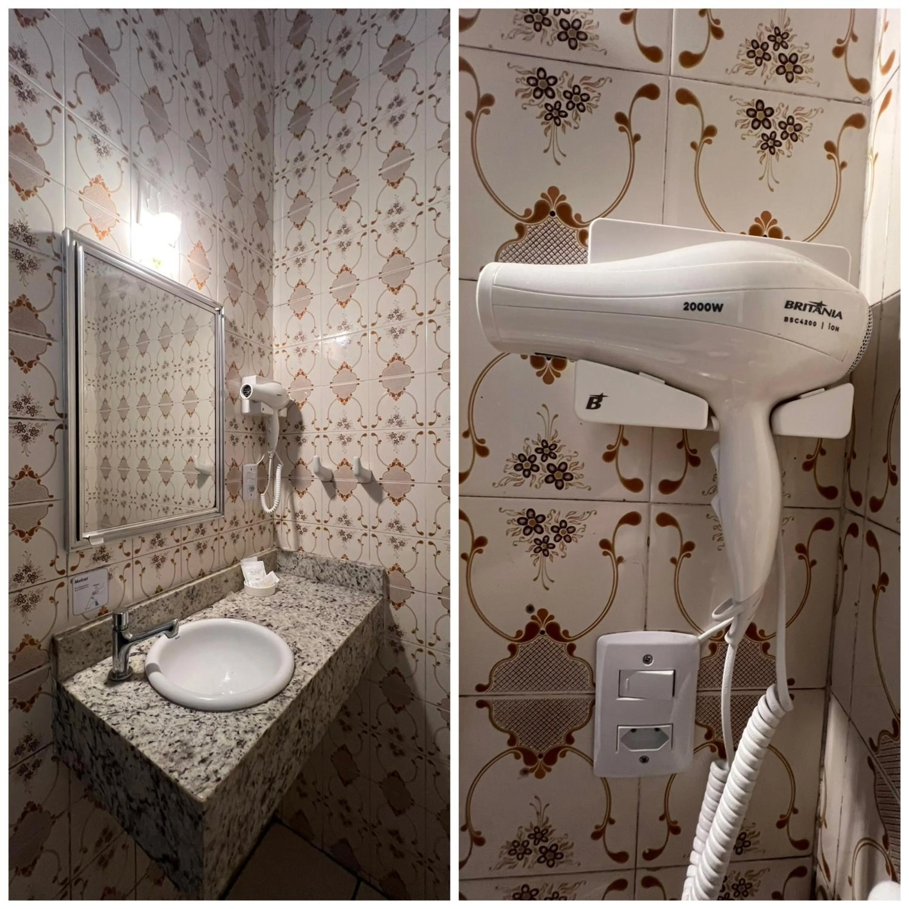 Bathroom in Hotel Ibiá