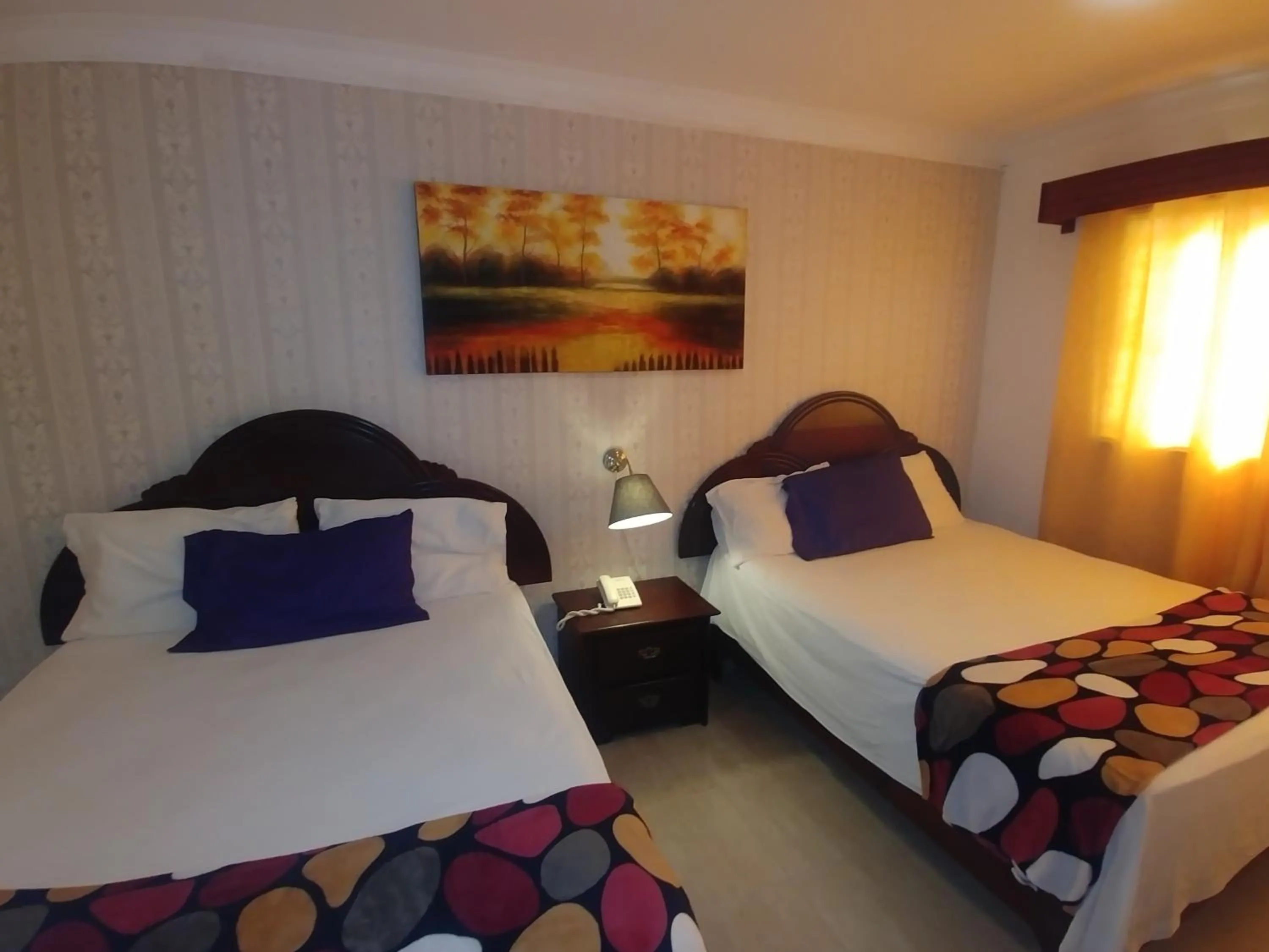 Decorative detail, Bed in Hotel Riparbella