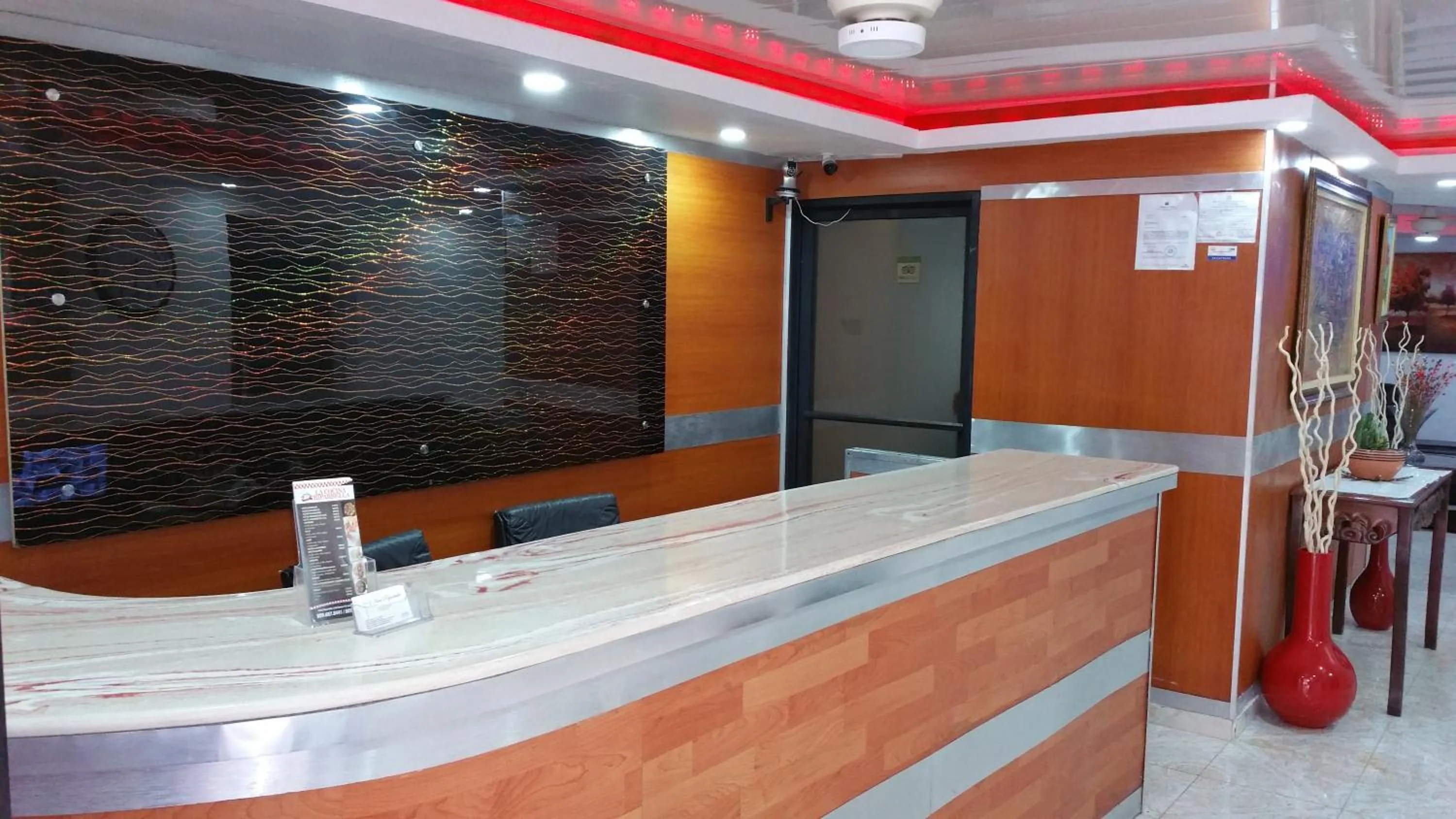 Lobby or reception in Hotel Riparbella