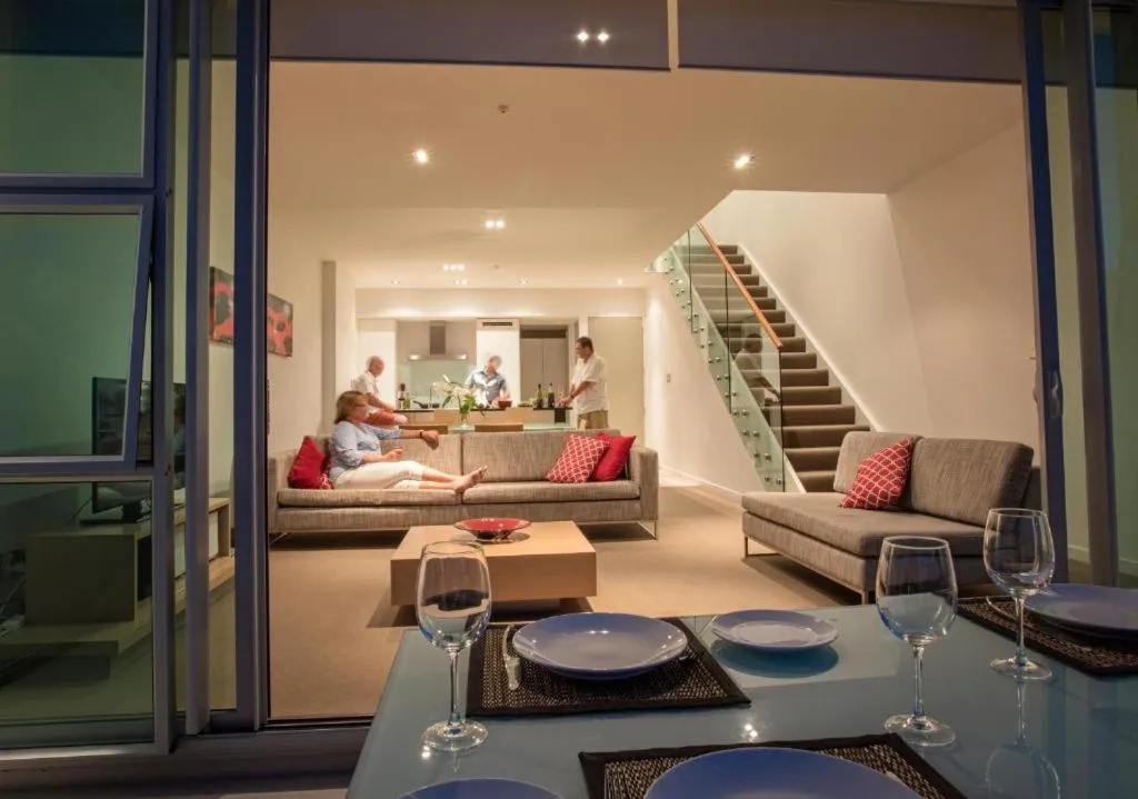 Living room in Doubtless Bay Villas