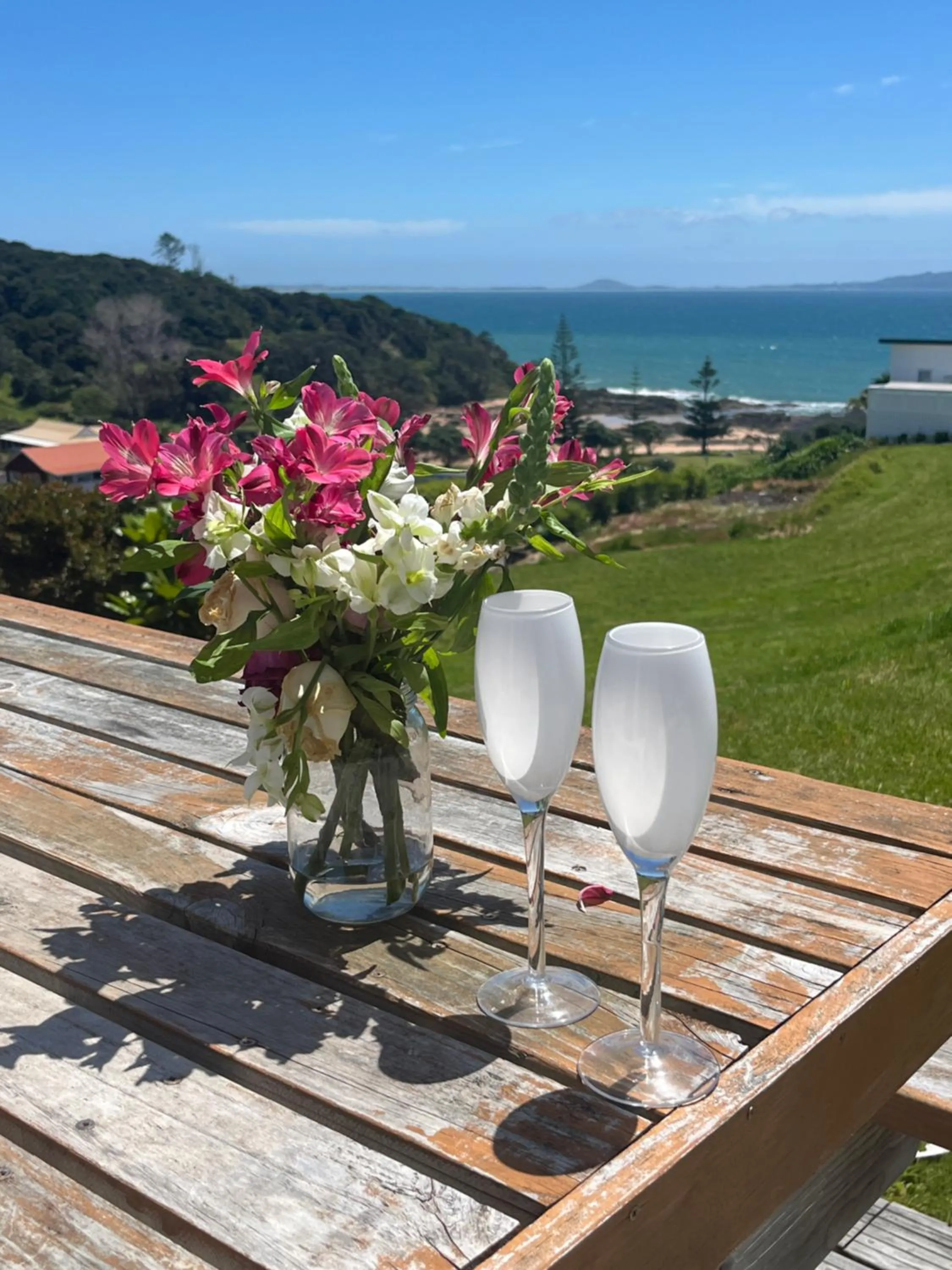 Sea view in Doubtless Bay Villas