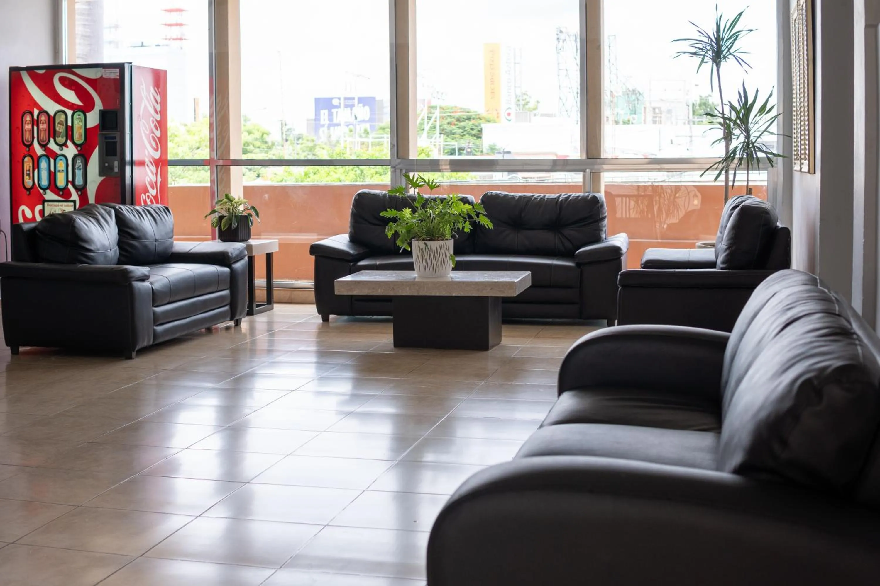 Seating area in Hotel America Centro