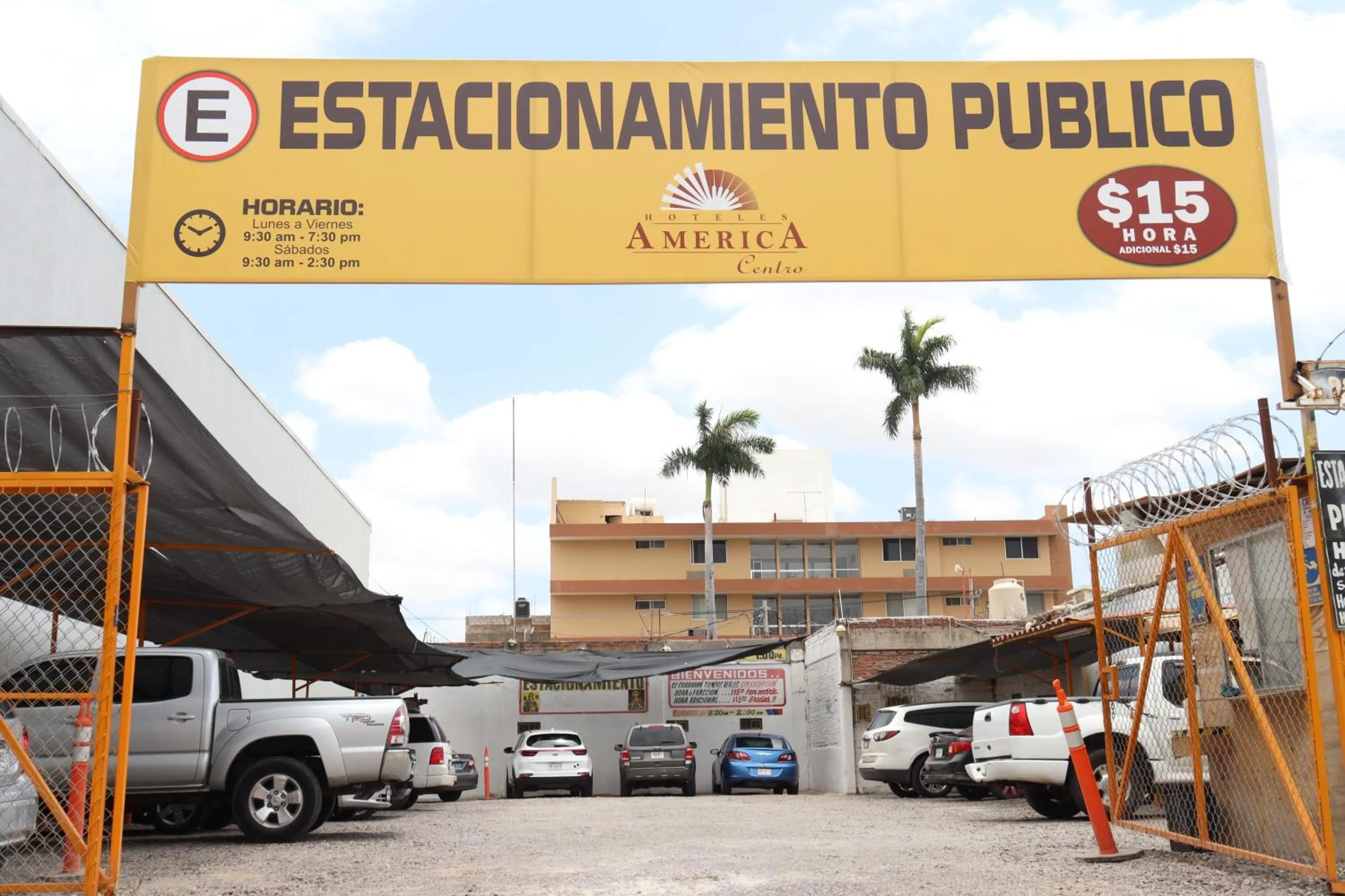 Decorative detail in Hotel America Centro
