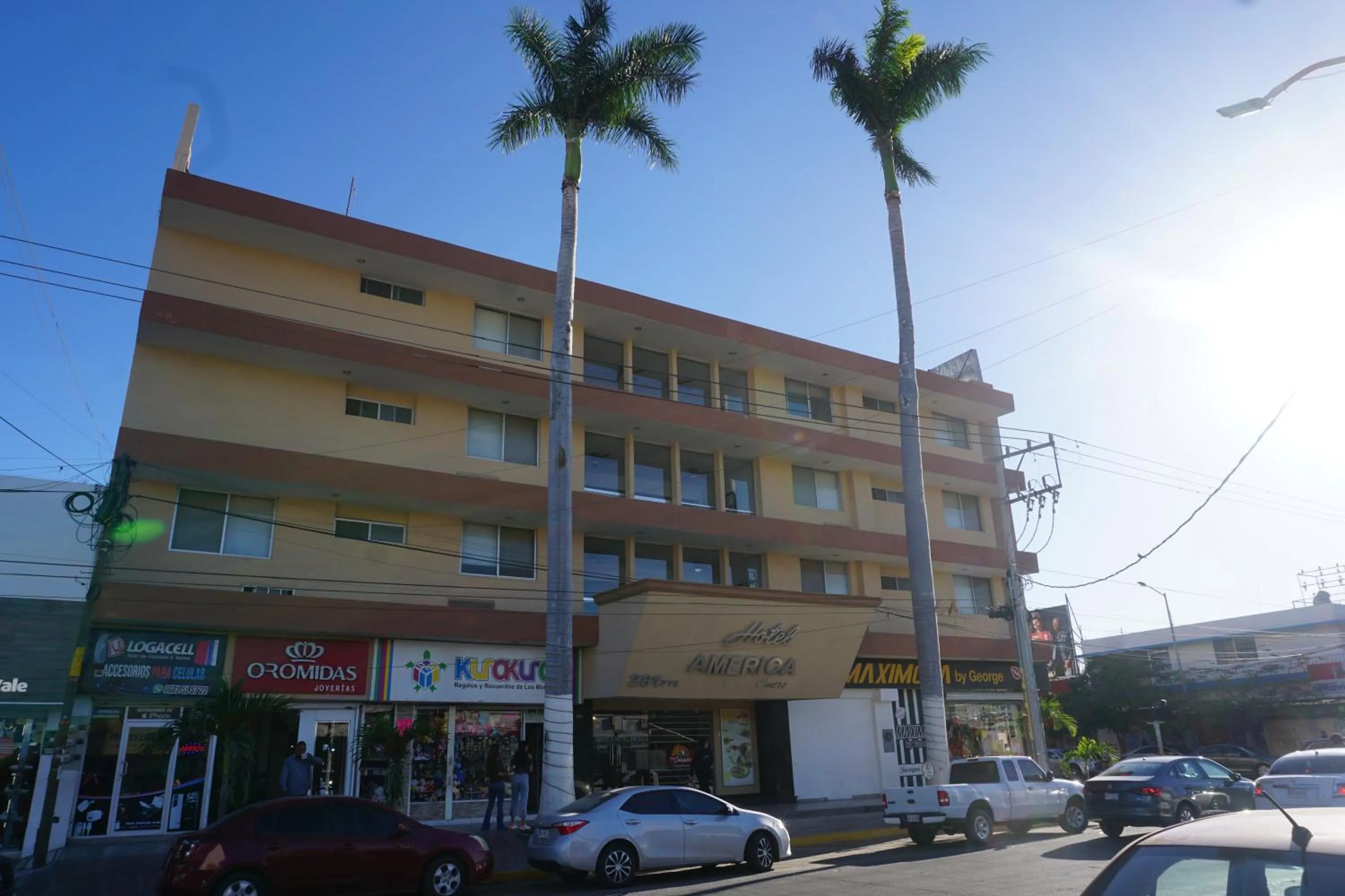 Property building in Hotel America Centro