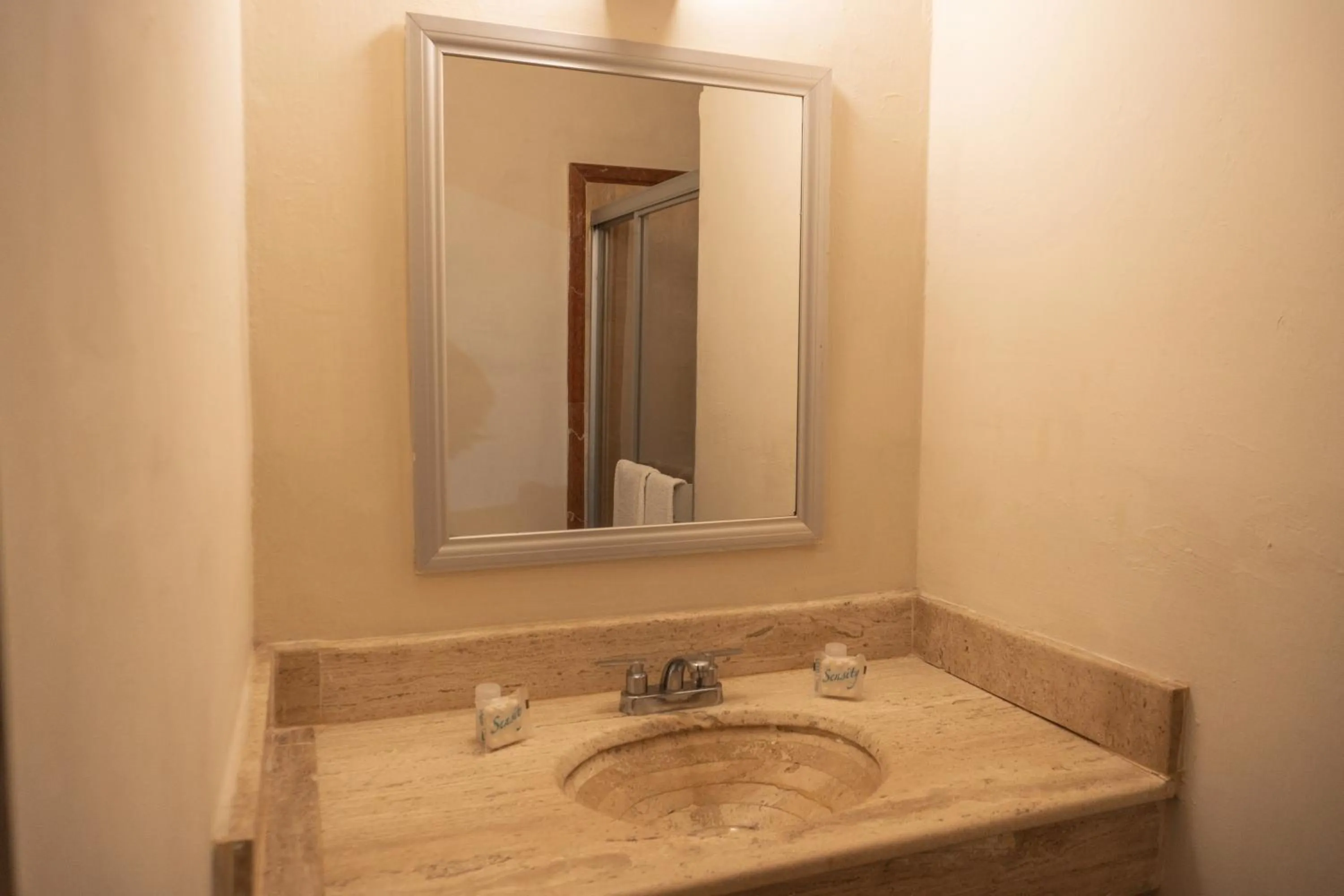 Bathroom in Hotel America Centro