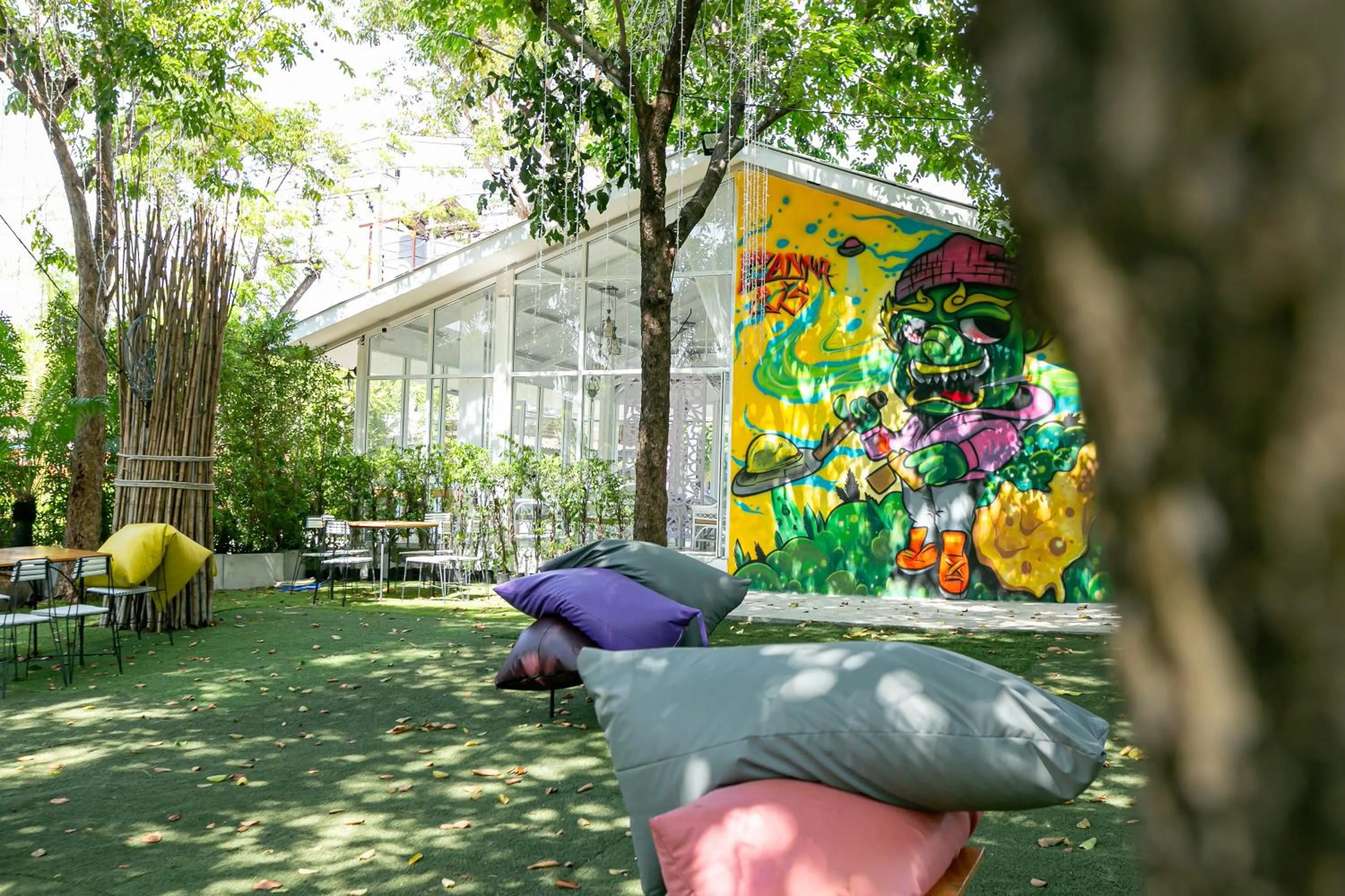 Garden in Deeden Pattaya Resort