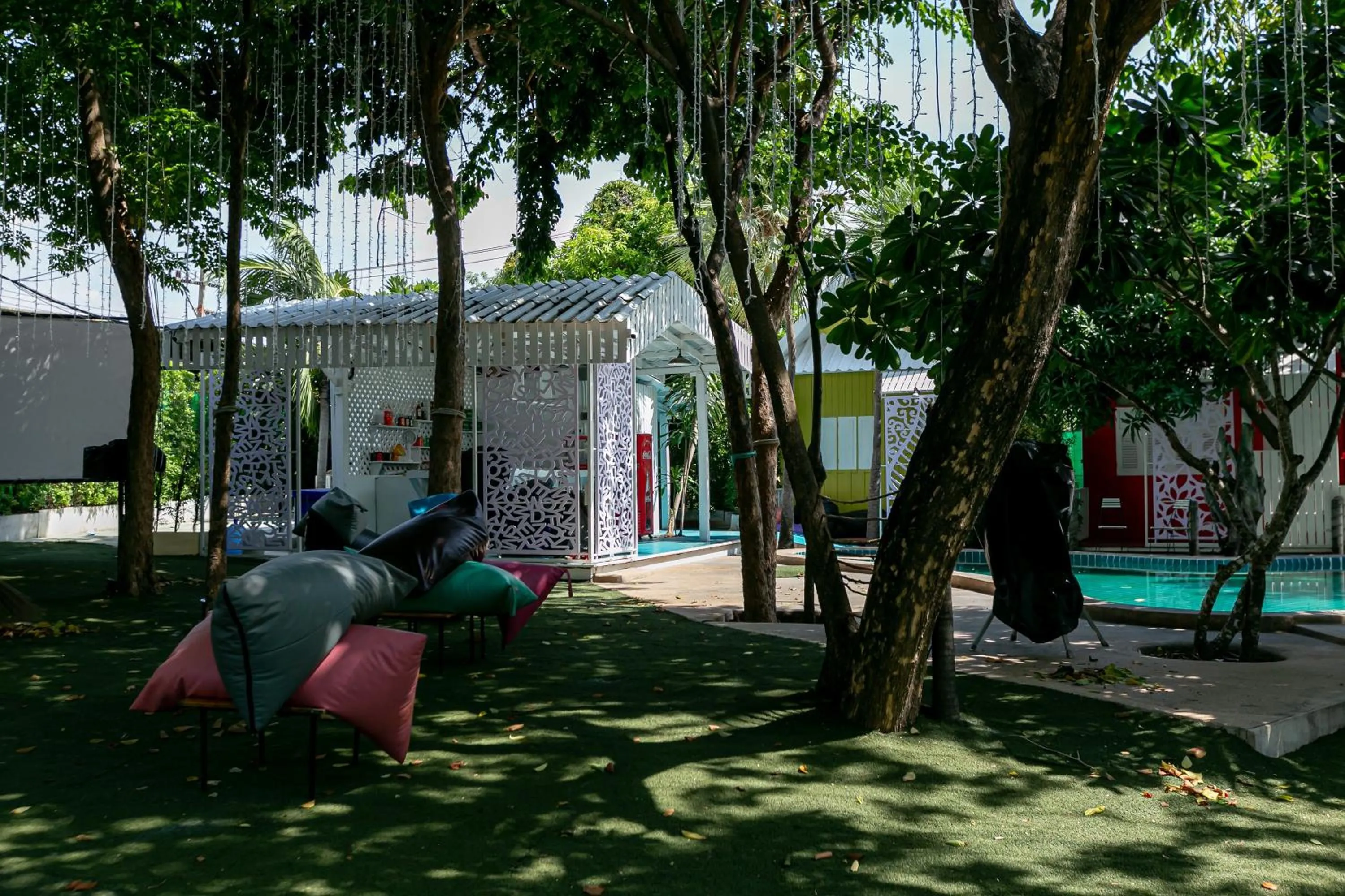 Garden in Deeden Pattaya Resort