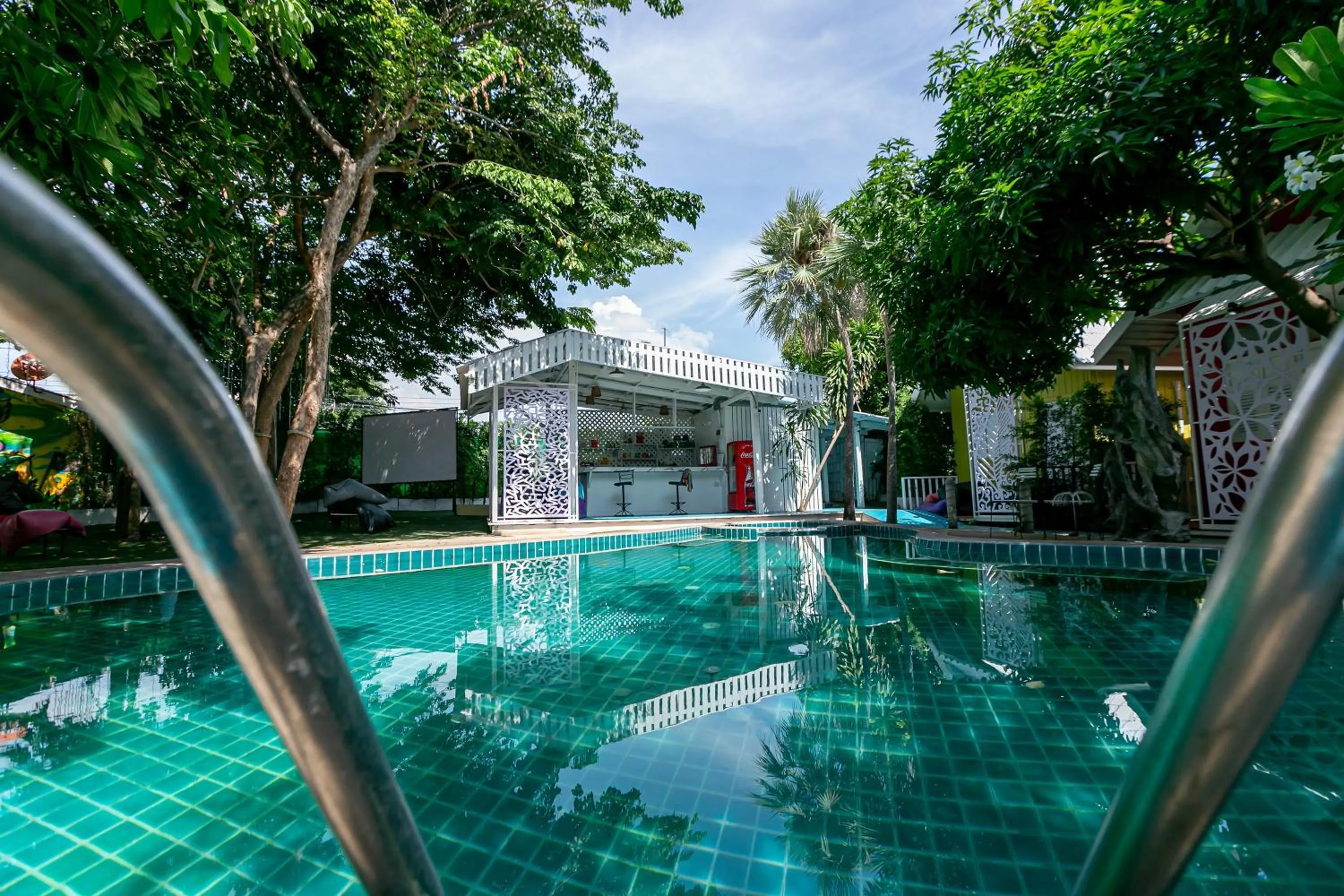 Swimming pool in Deeden Pattaya Resort