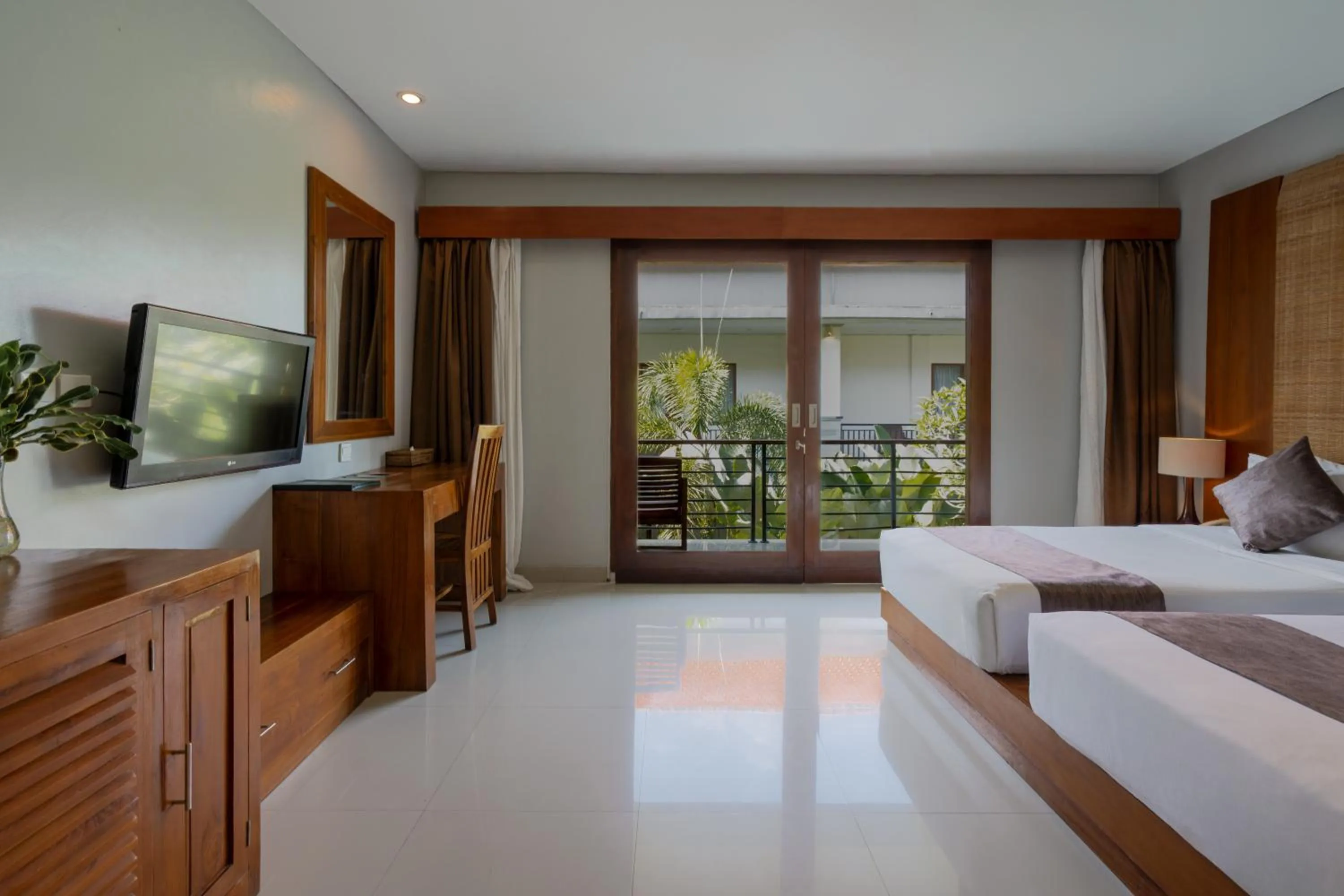 Bed in Pertiwi Bisma Ubud