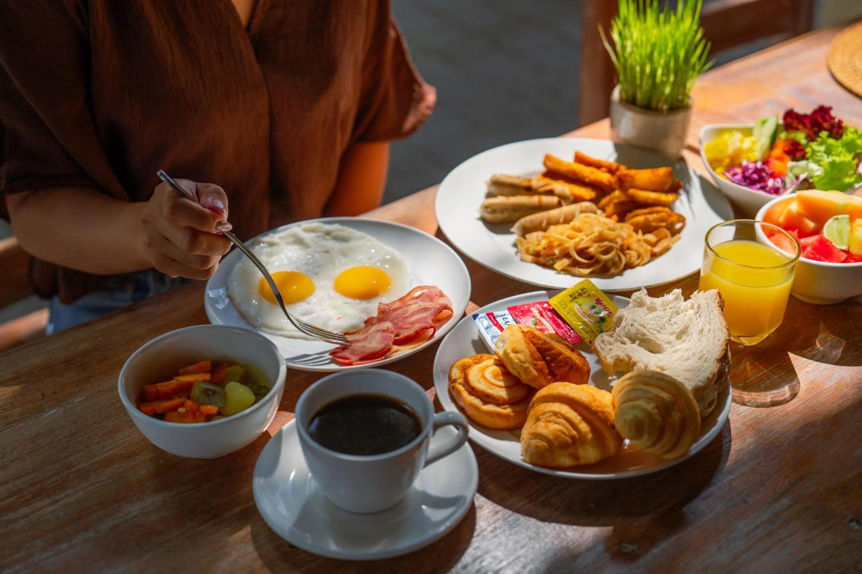 Breakfast in Pertiwi Bisma Ubud