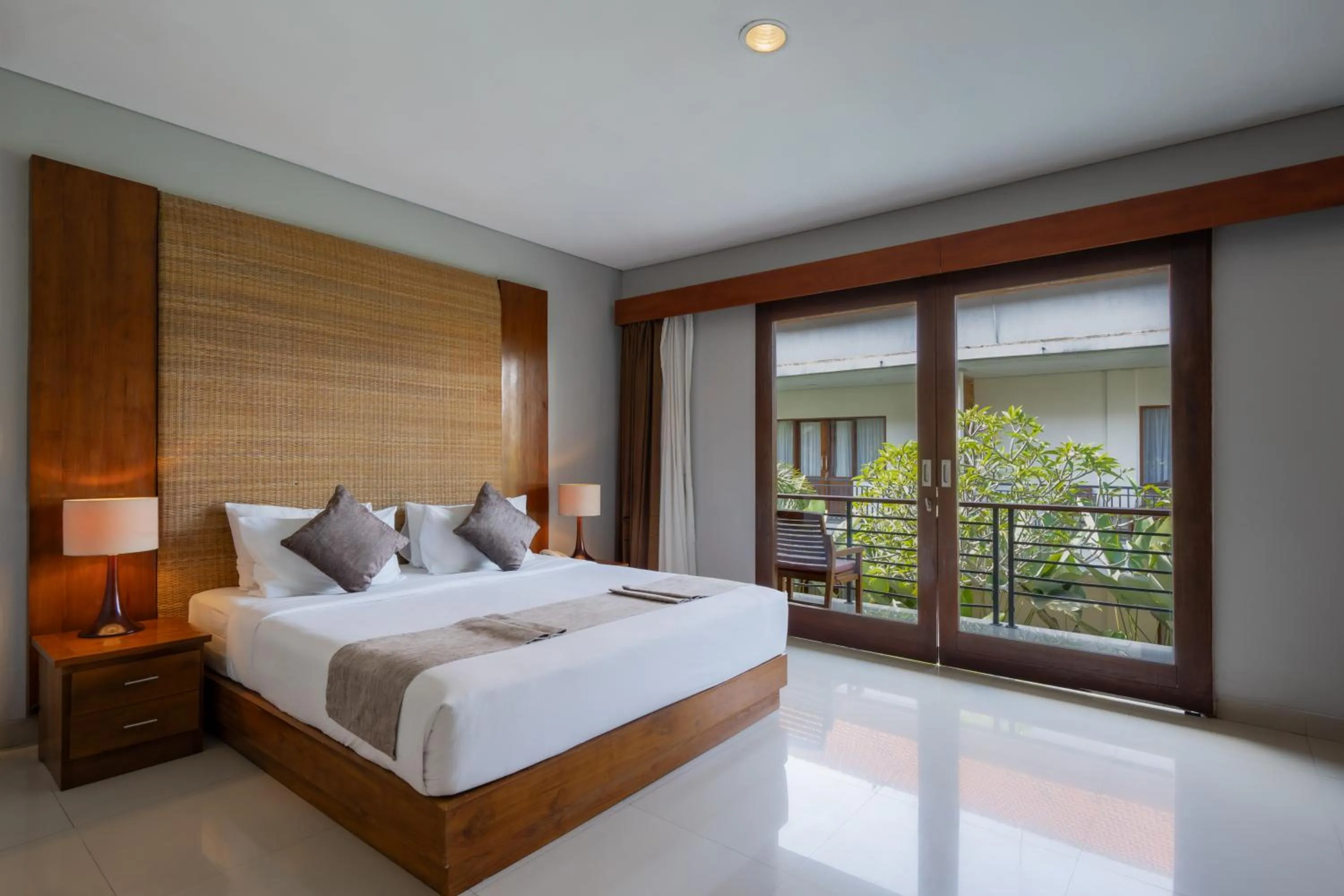 Bed in Pertiwi Bisma Ubud