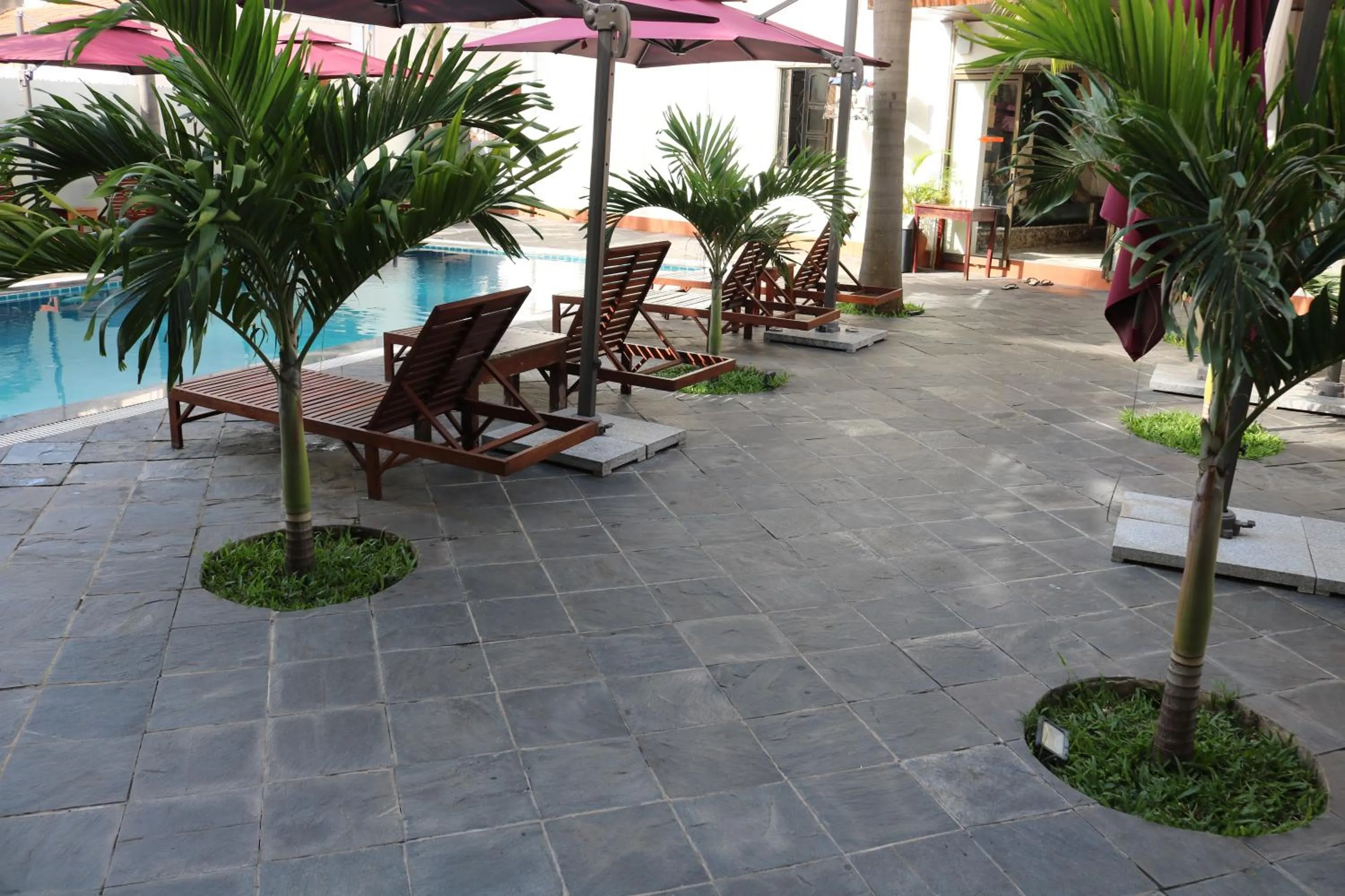 Patio in Villa Mahasok hotel