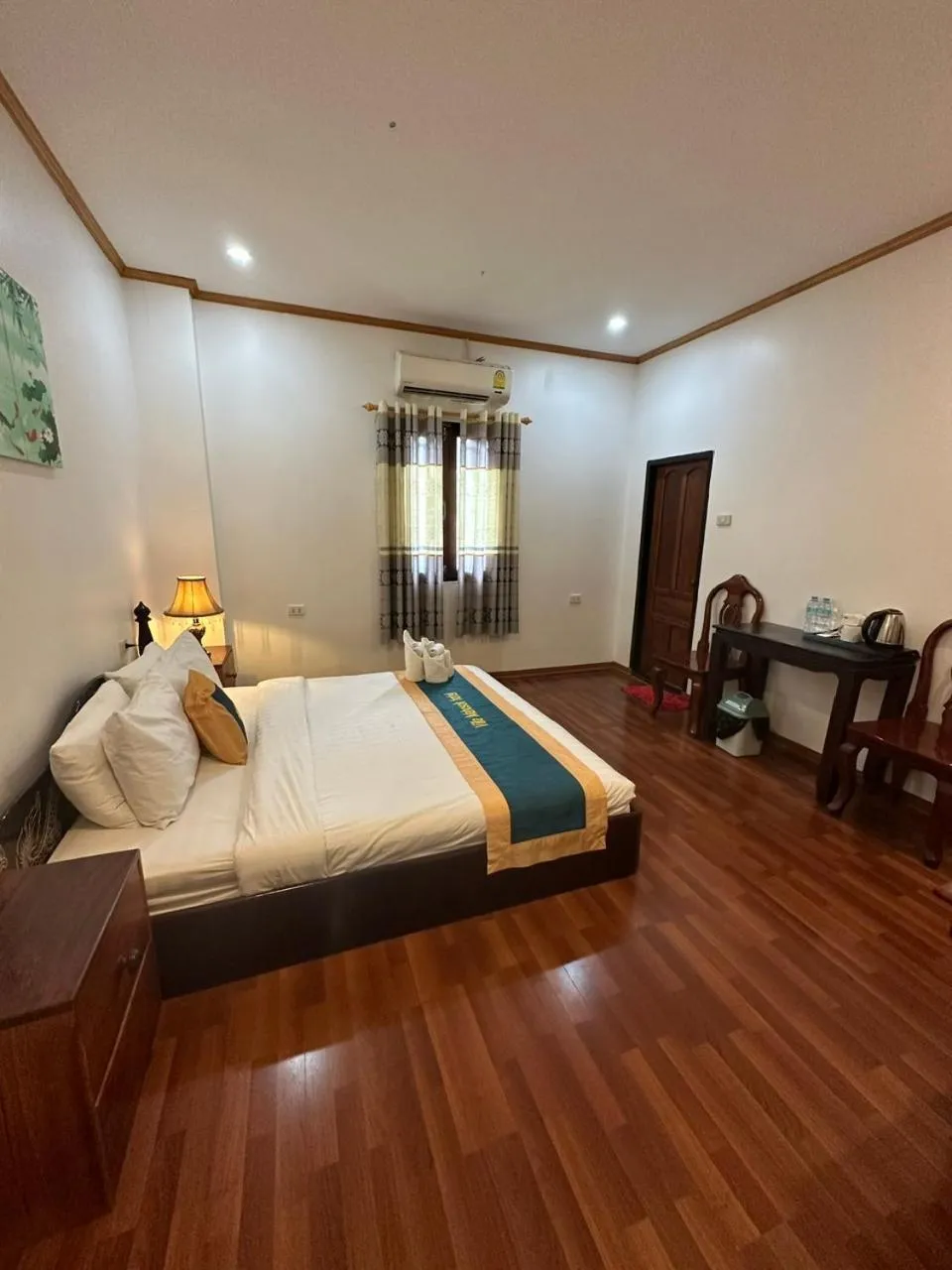 Bed in Villa Mahasok hotel