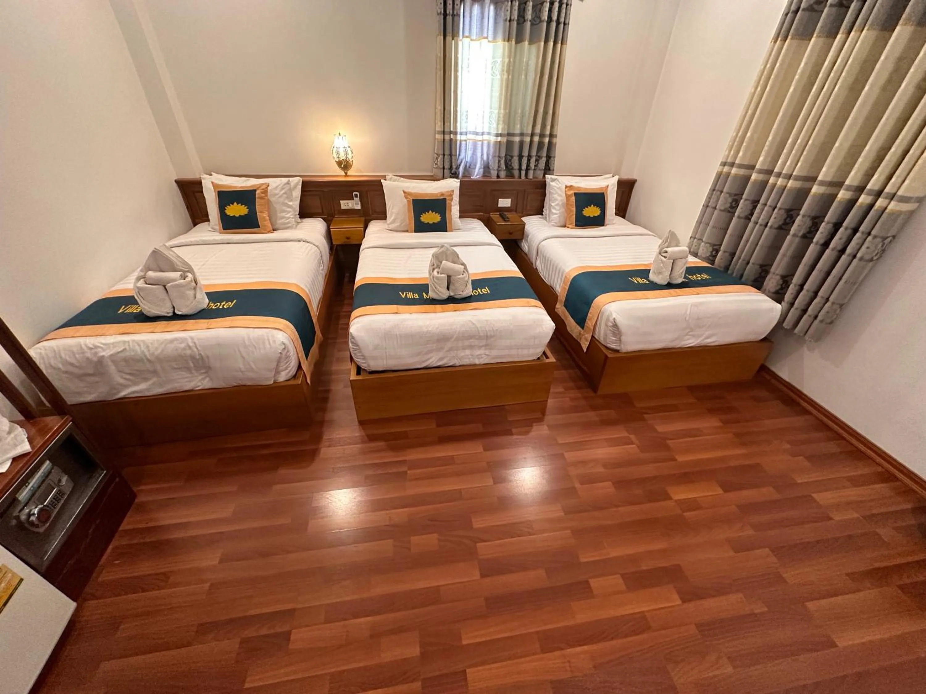 Bed in Villa Mahasok hotel