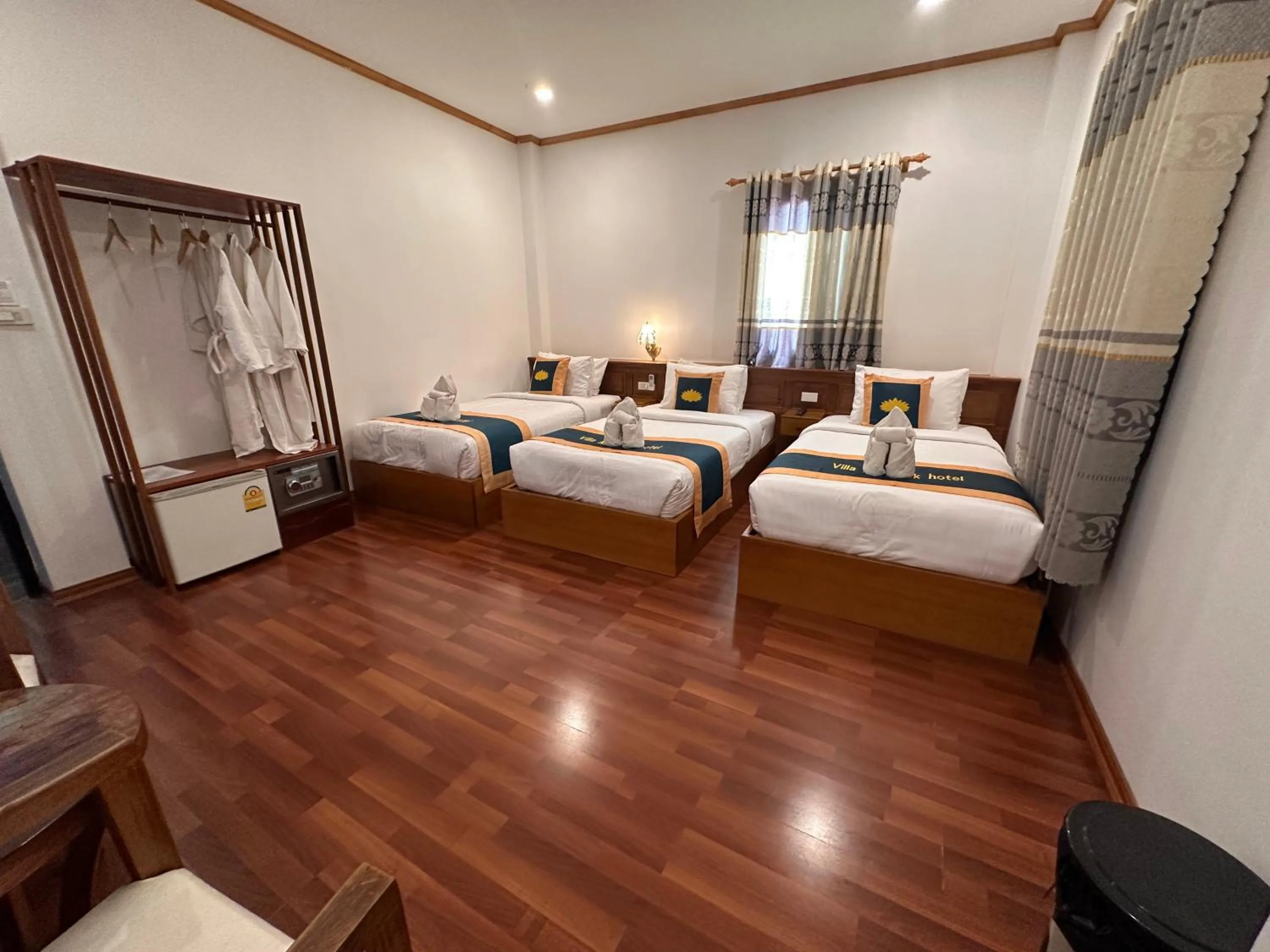 Bed in Villa Mahasok hotel