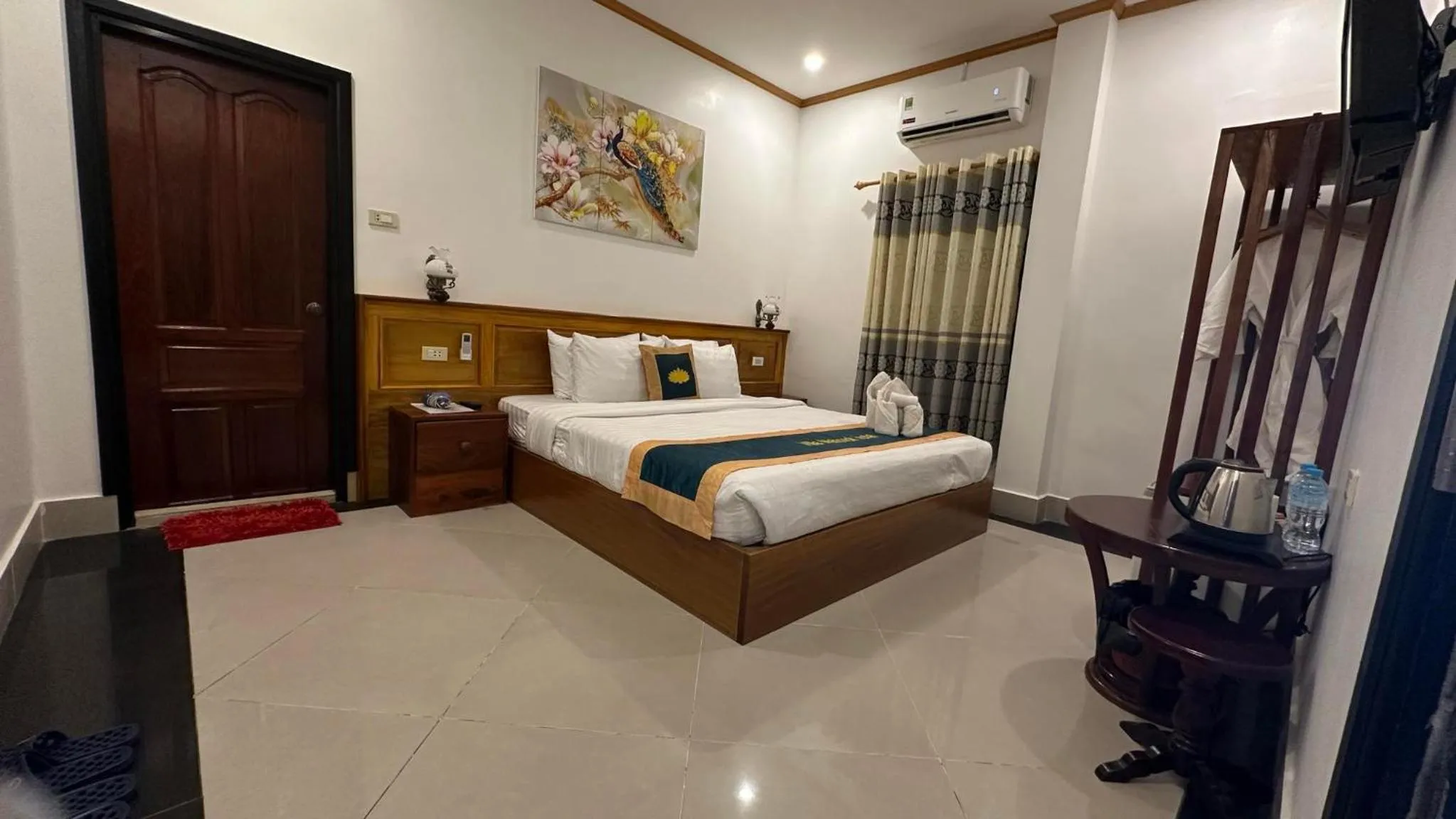 Bed in Villa Mahasok hotel