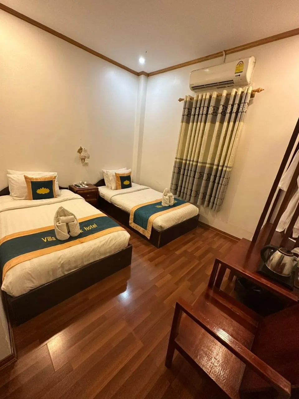 Bed in Villa Mahasok hotel