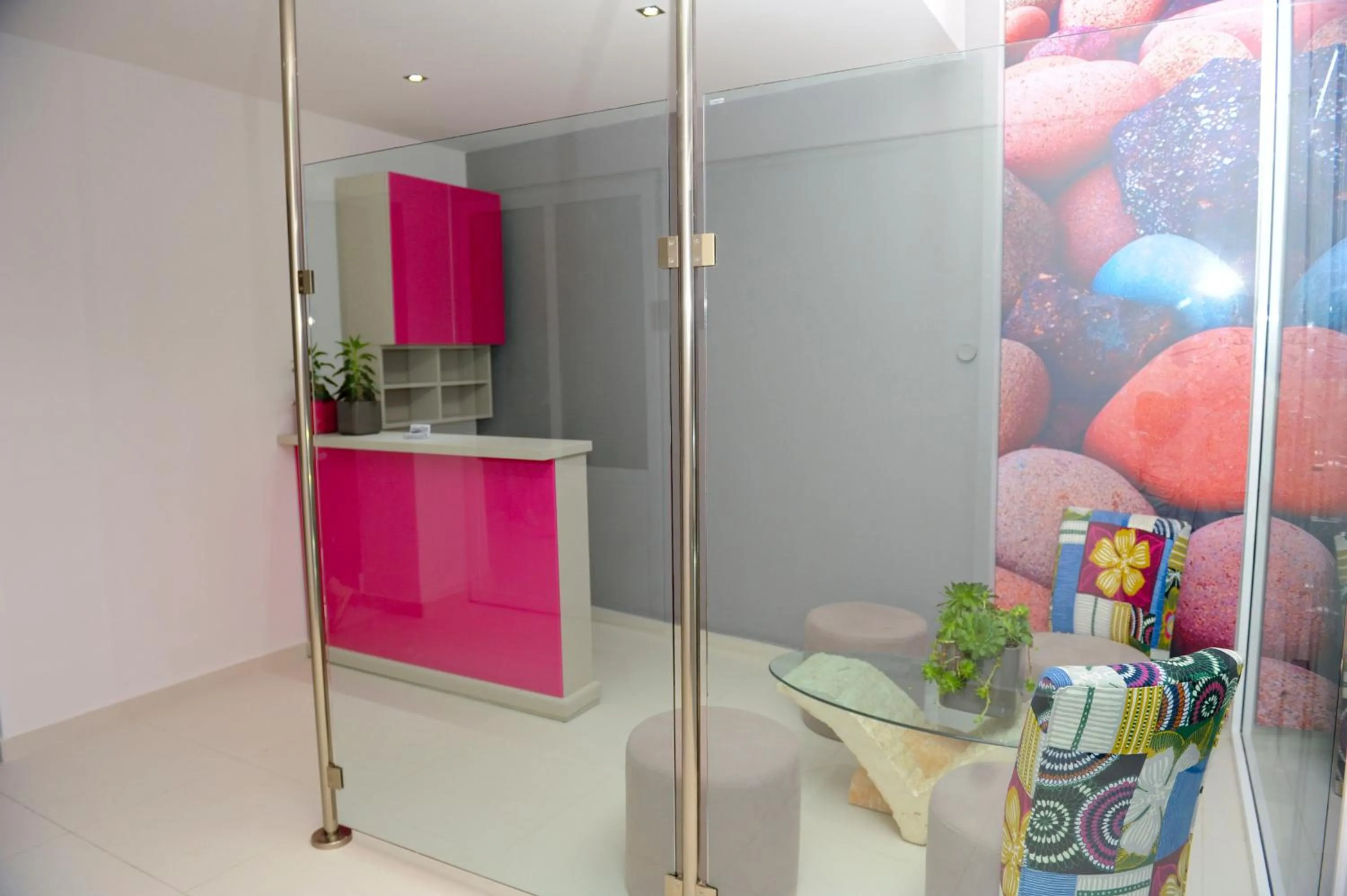 Lobby or reception in Hotel Asterias