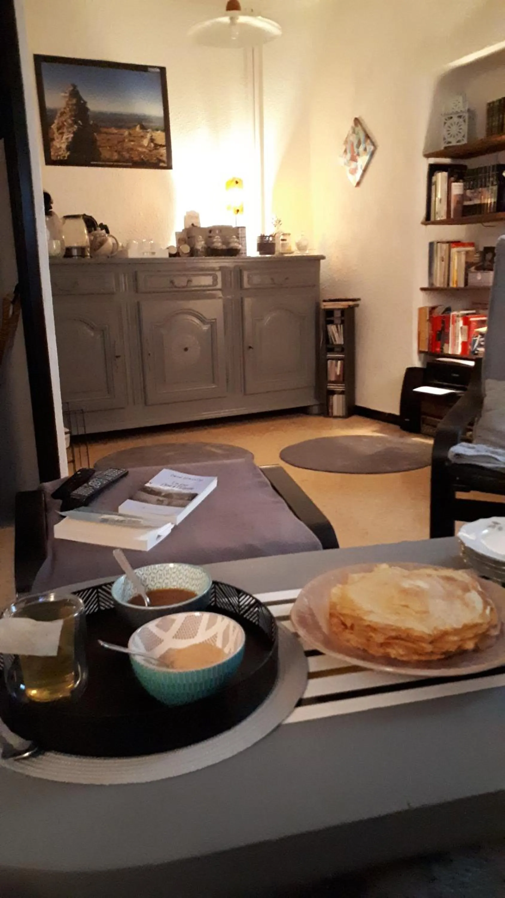 Living room in Les MIRABELLES chambres d'hôtes