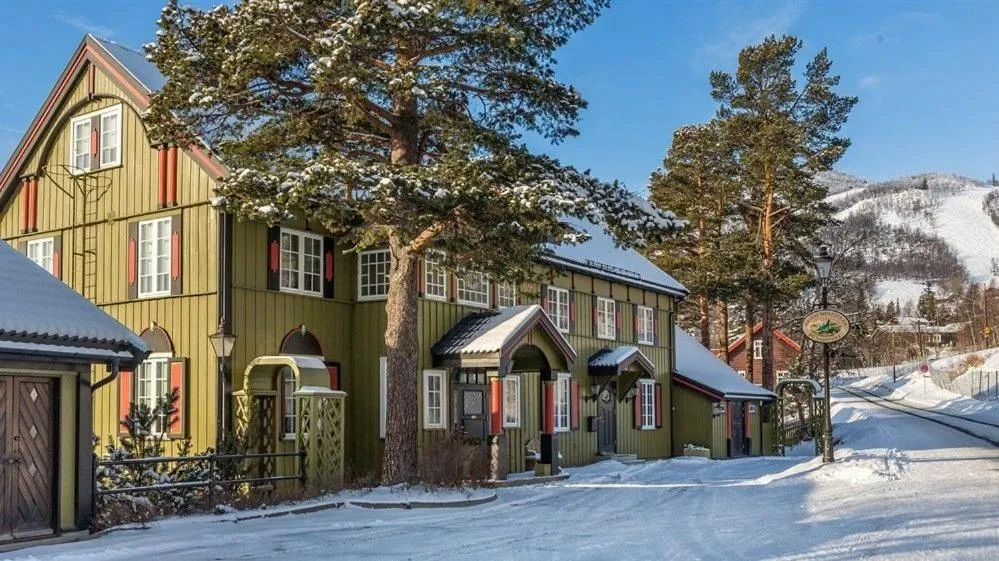 Facade/entrance in Geilo Mountain Lodge