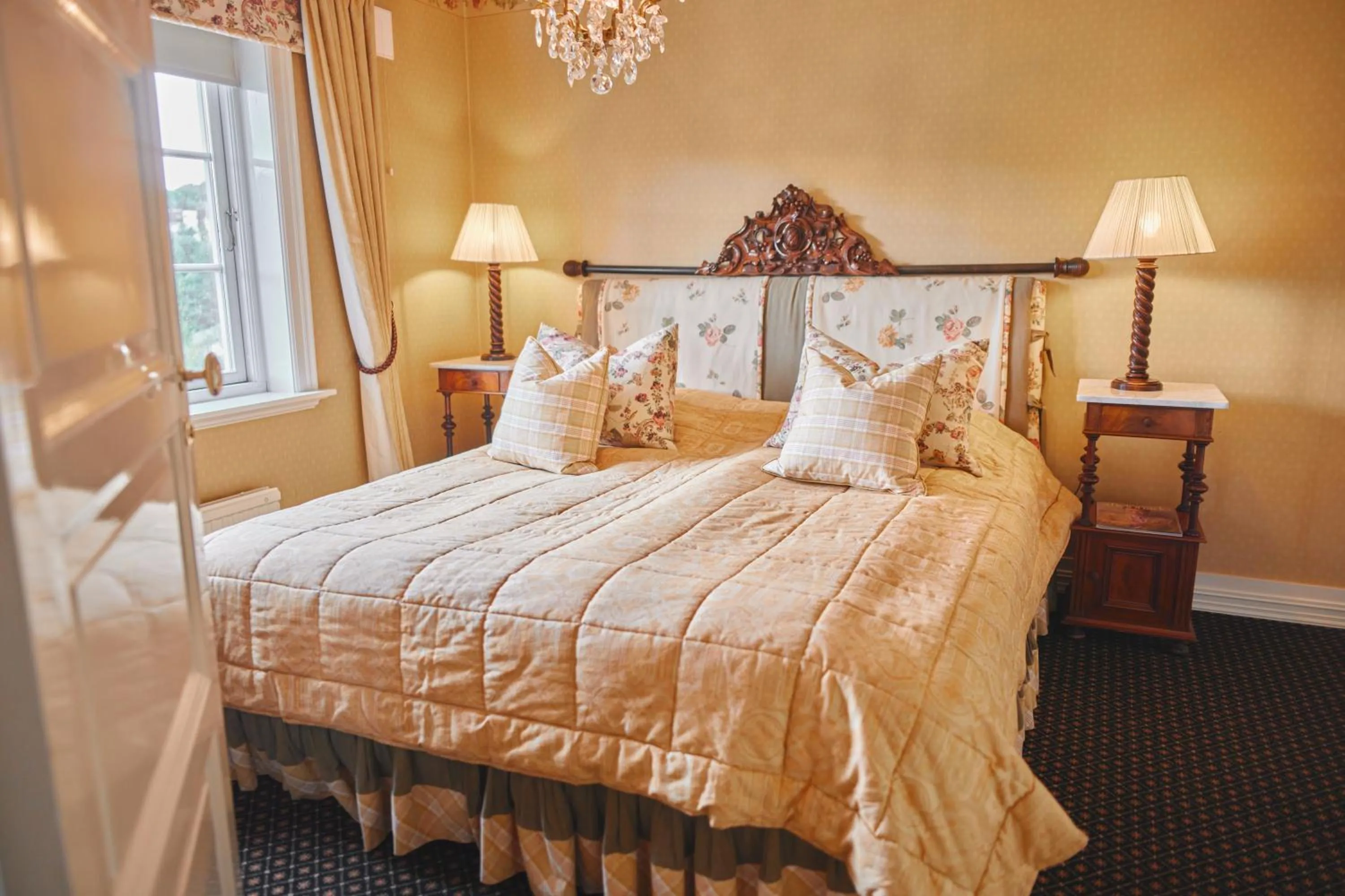 Bed in Geilo Mountain Lodge