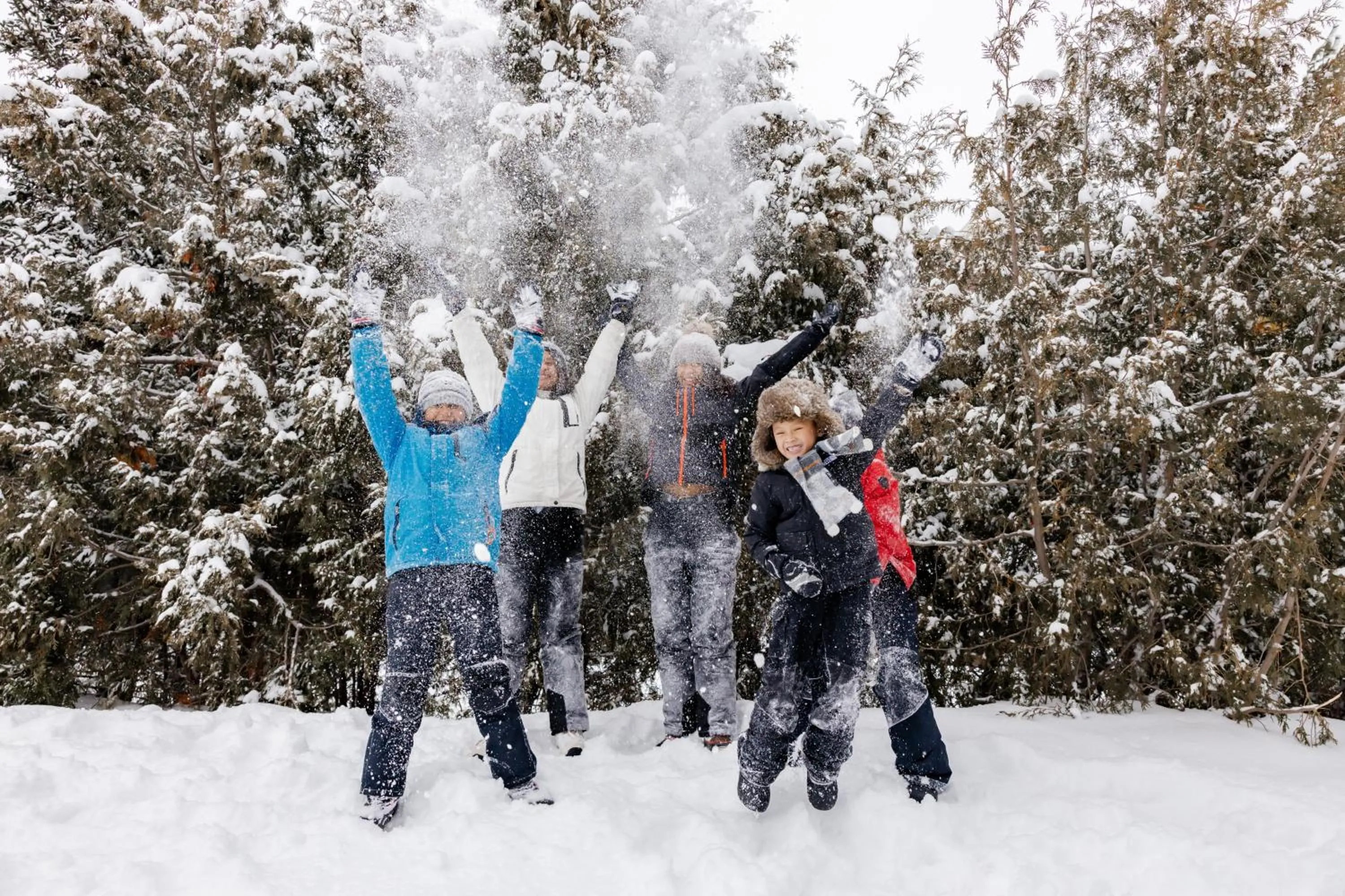 Winter in Blue Mountain Resort Mosaic Suites