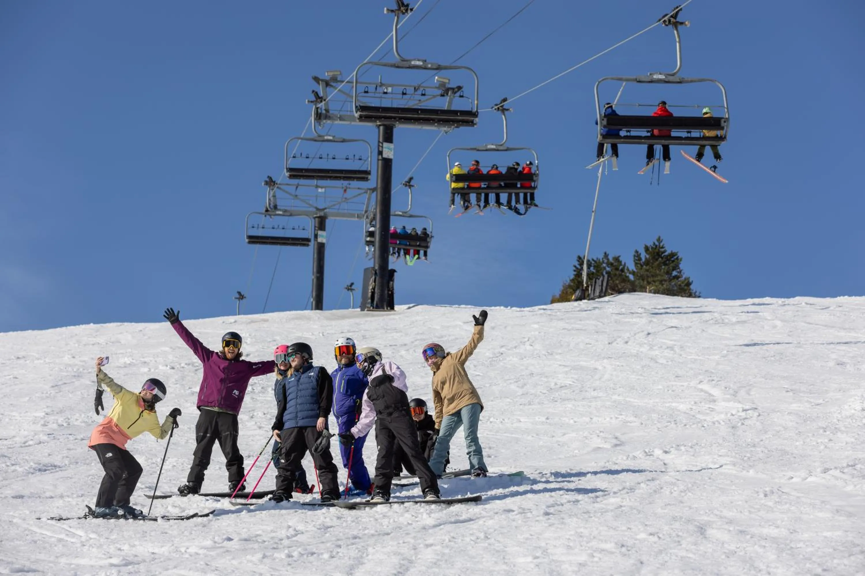 Winter in Blue Mountain Resort Mosaic Suites