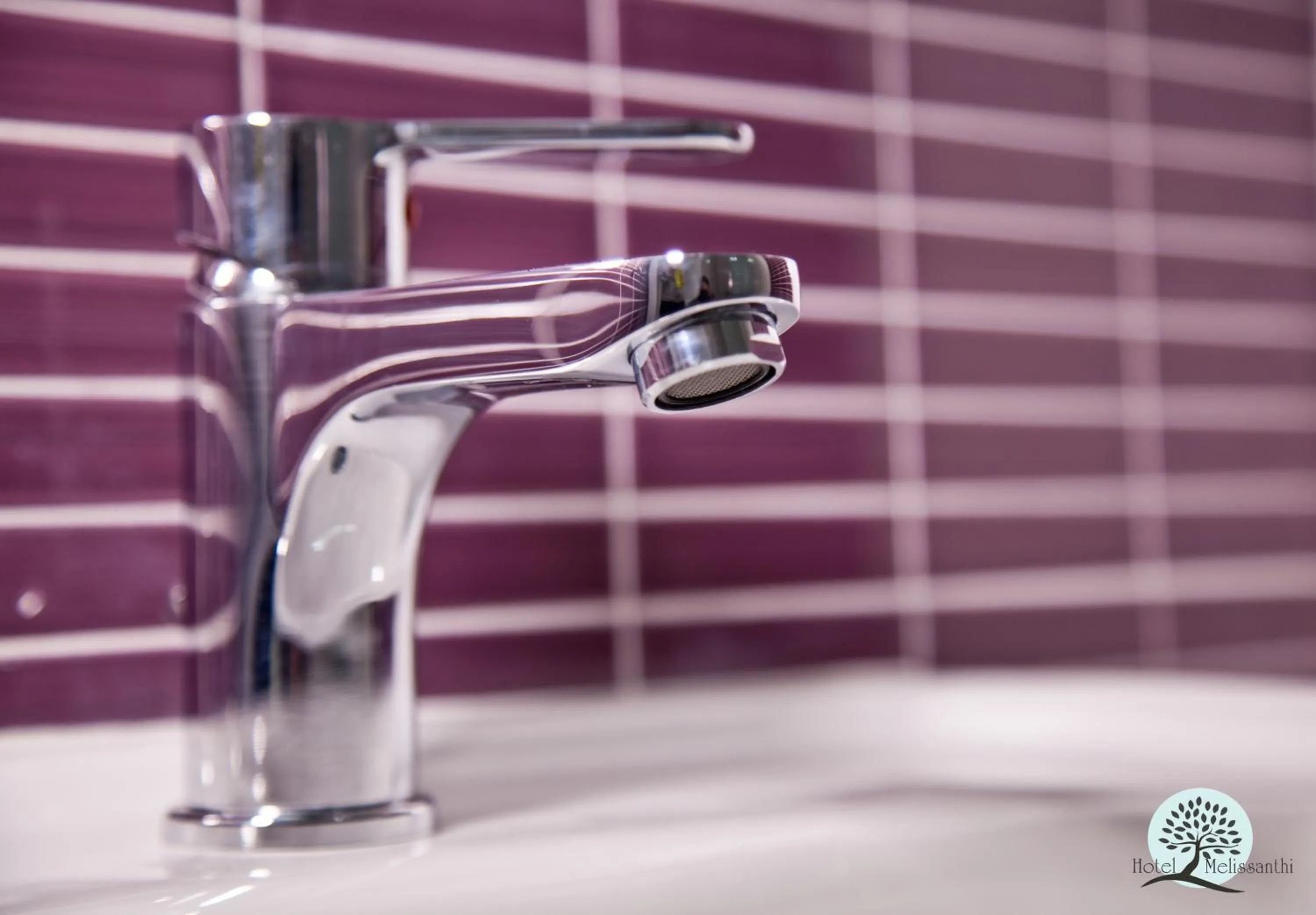 Bathroom in Hotel Melissanthi