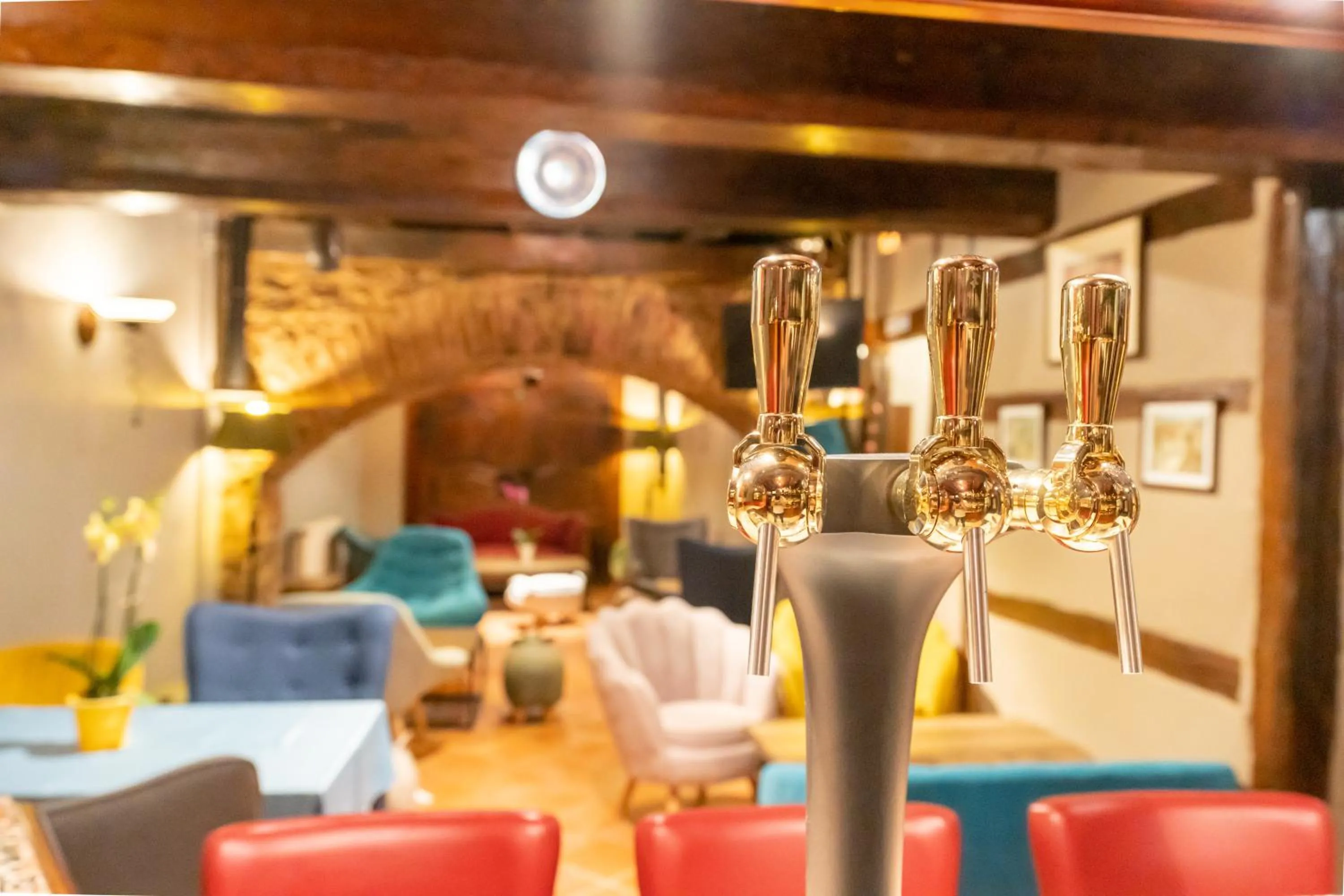 Lounge or bar in Hotel à l'Oriel