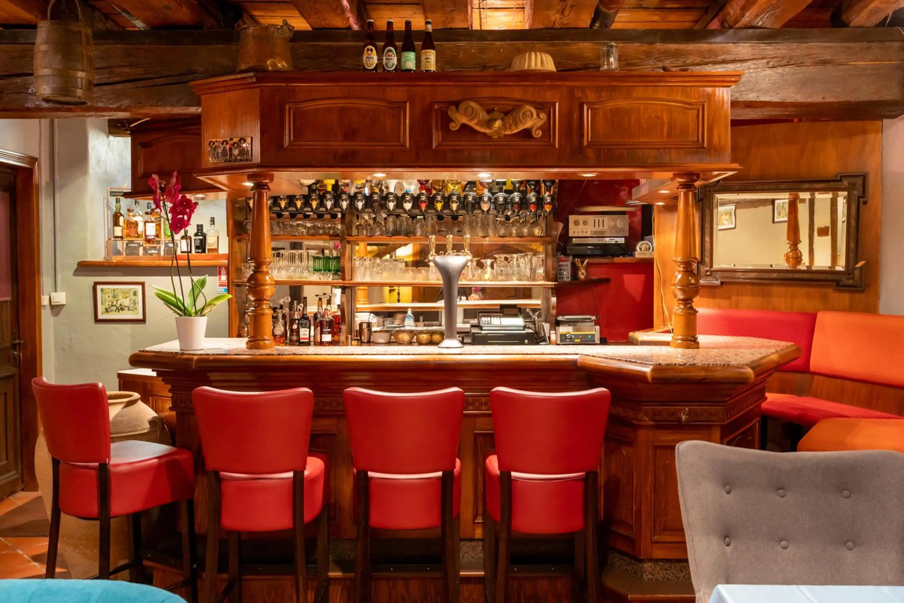 Lounge or bar in Hotel à l'Oriel