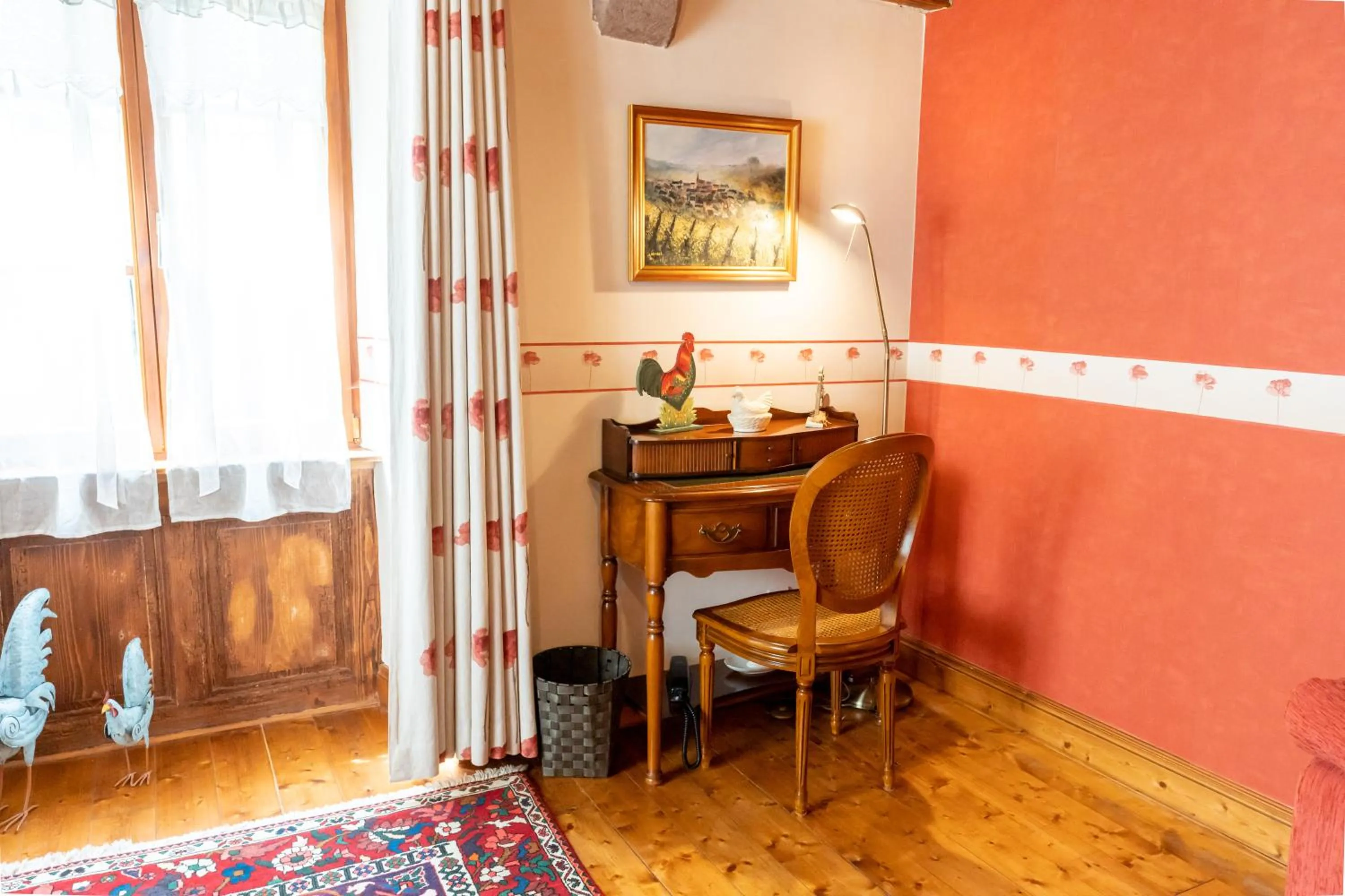 Seating area in Hotel à l'Oriel