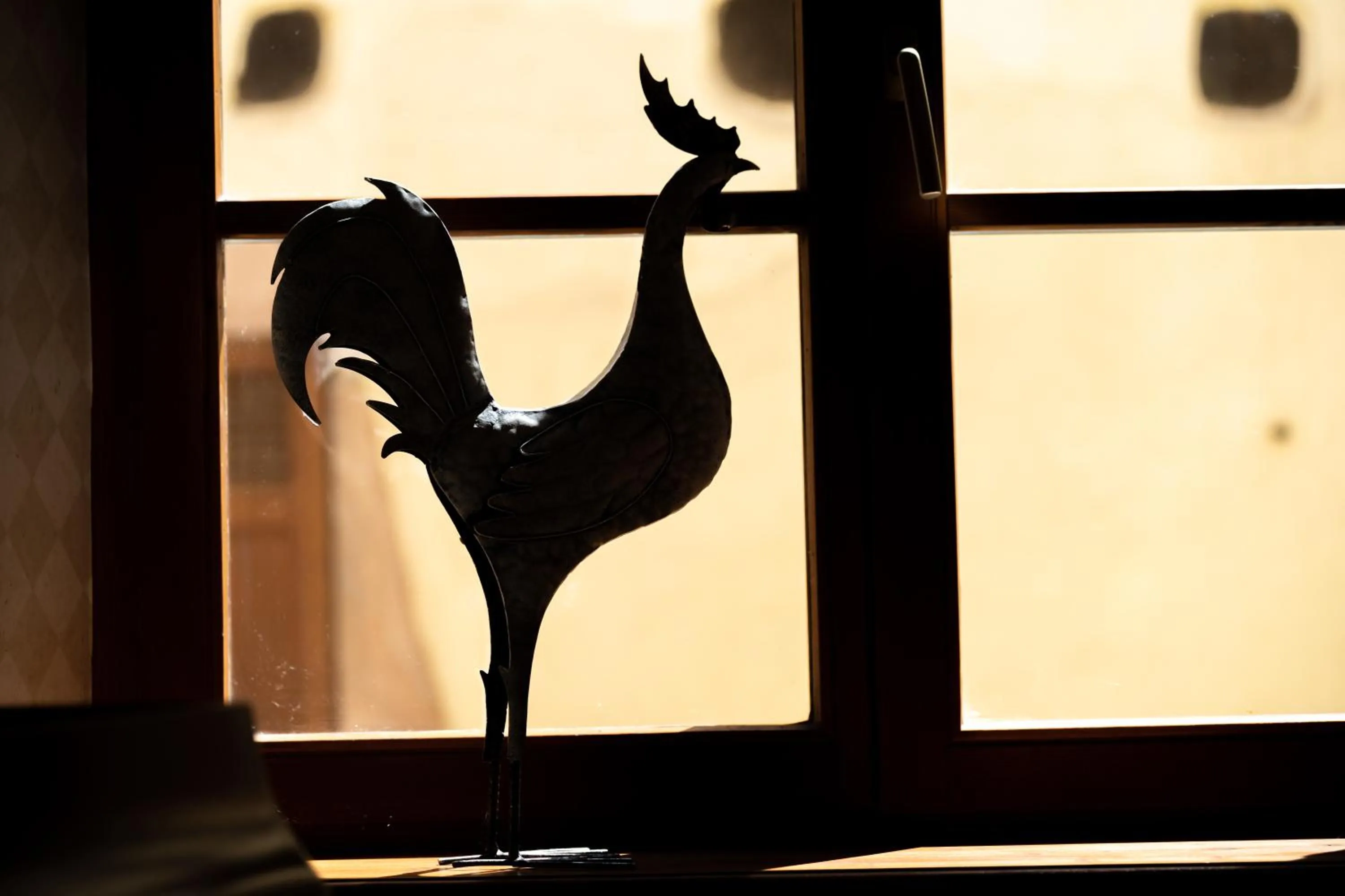 Decorative detail in Hotel à l'Oriel