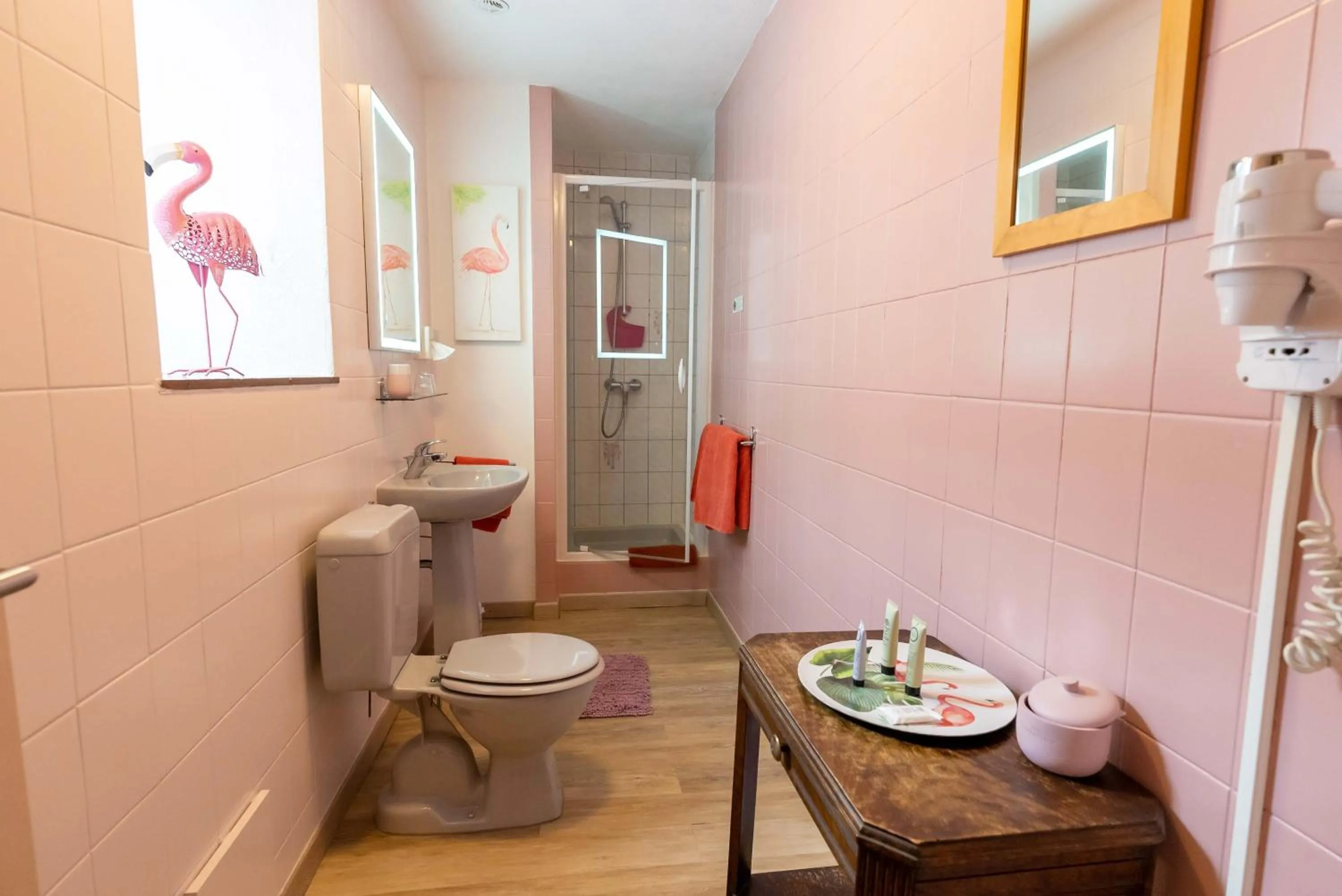 Shower in Hotel à l'Oriel