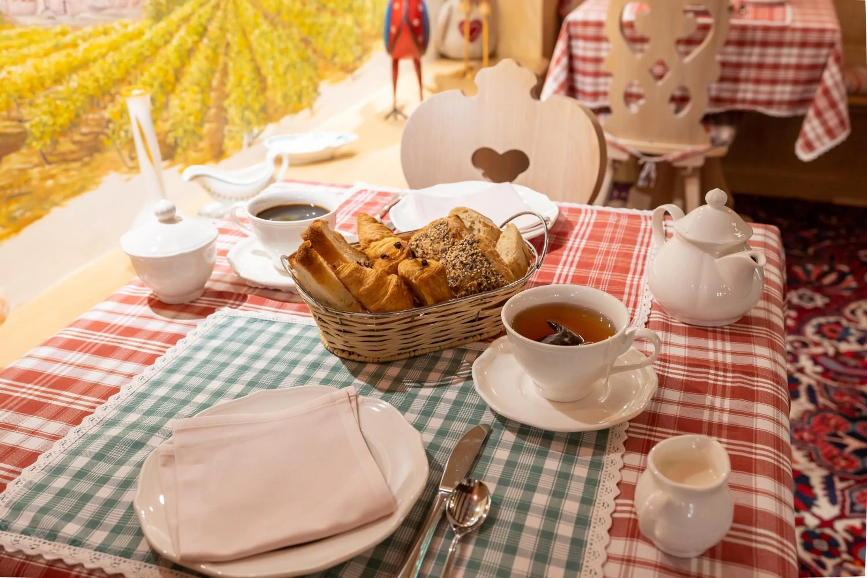 Breakfast in Hotel à l'Oriel