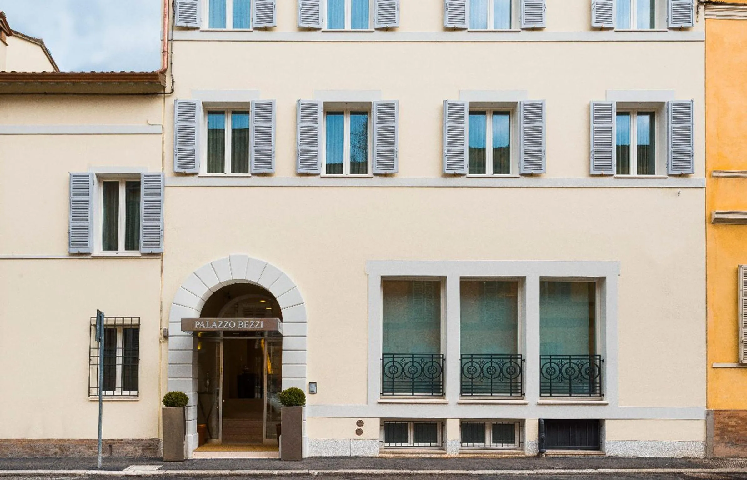 Facade/entrance in Palazzo Bezzi Hotel