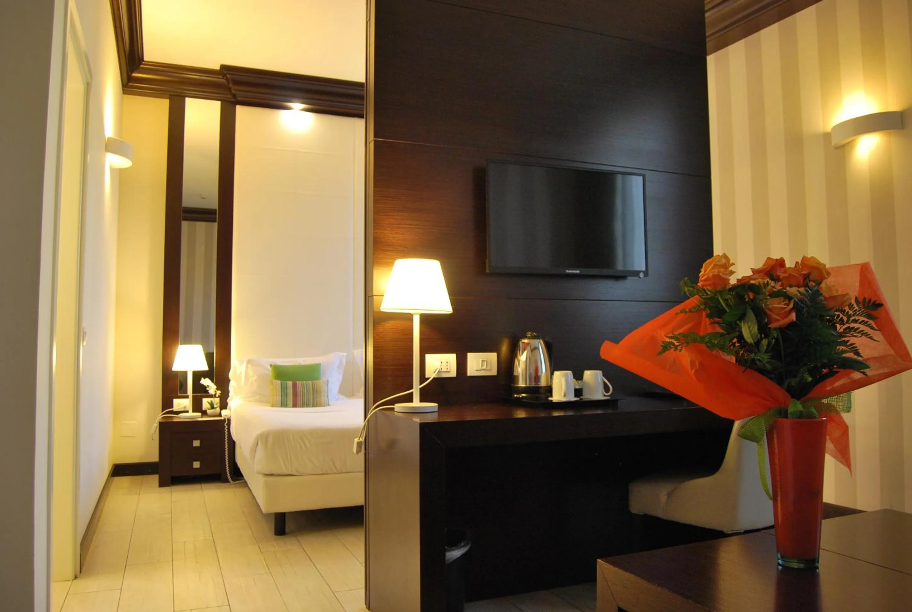 Bedroom, Bed in Palazzo Bezzi Hotel