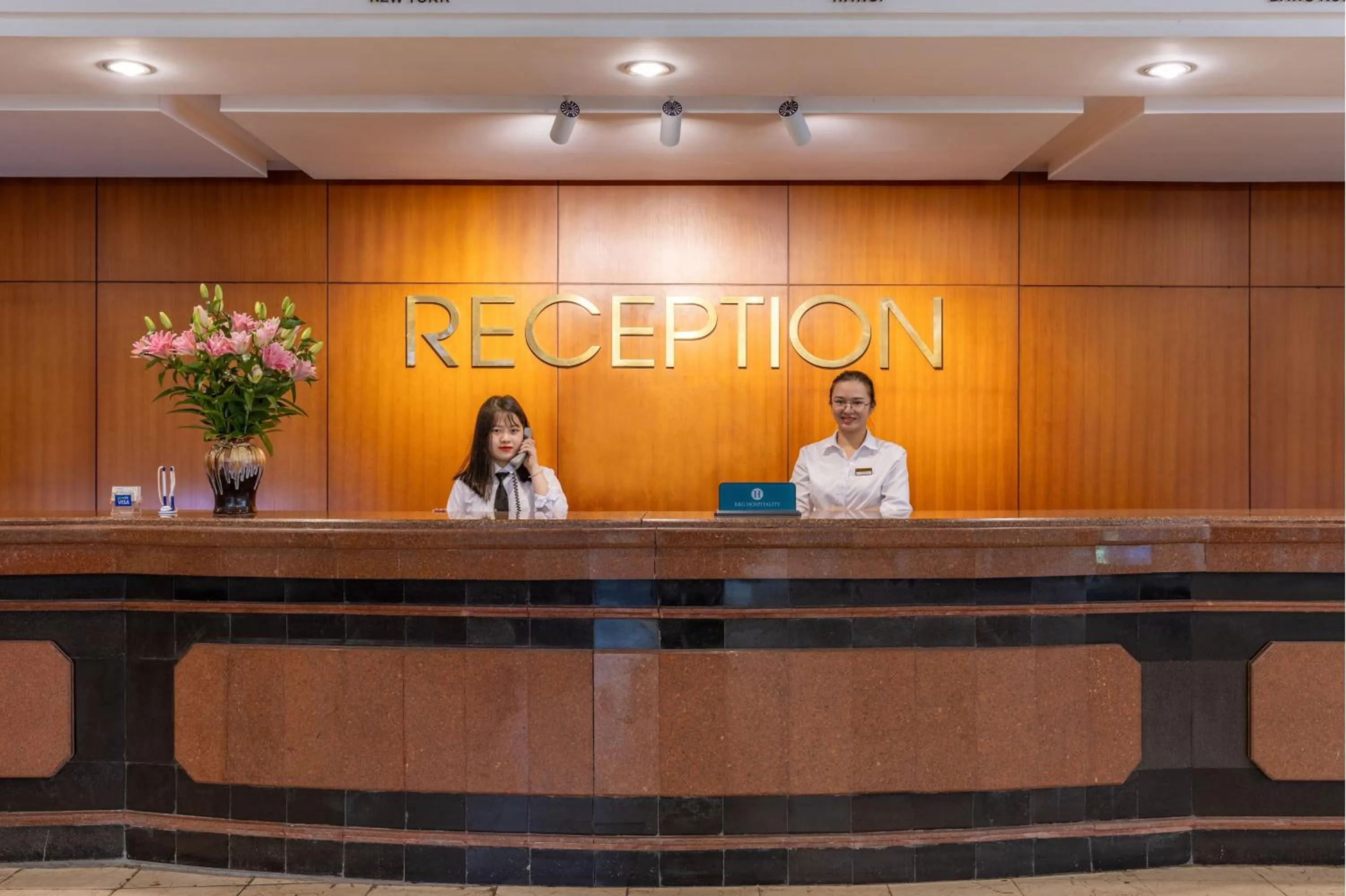 Lobby or reception in Thang Loi Hotel Hanoi