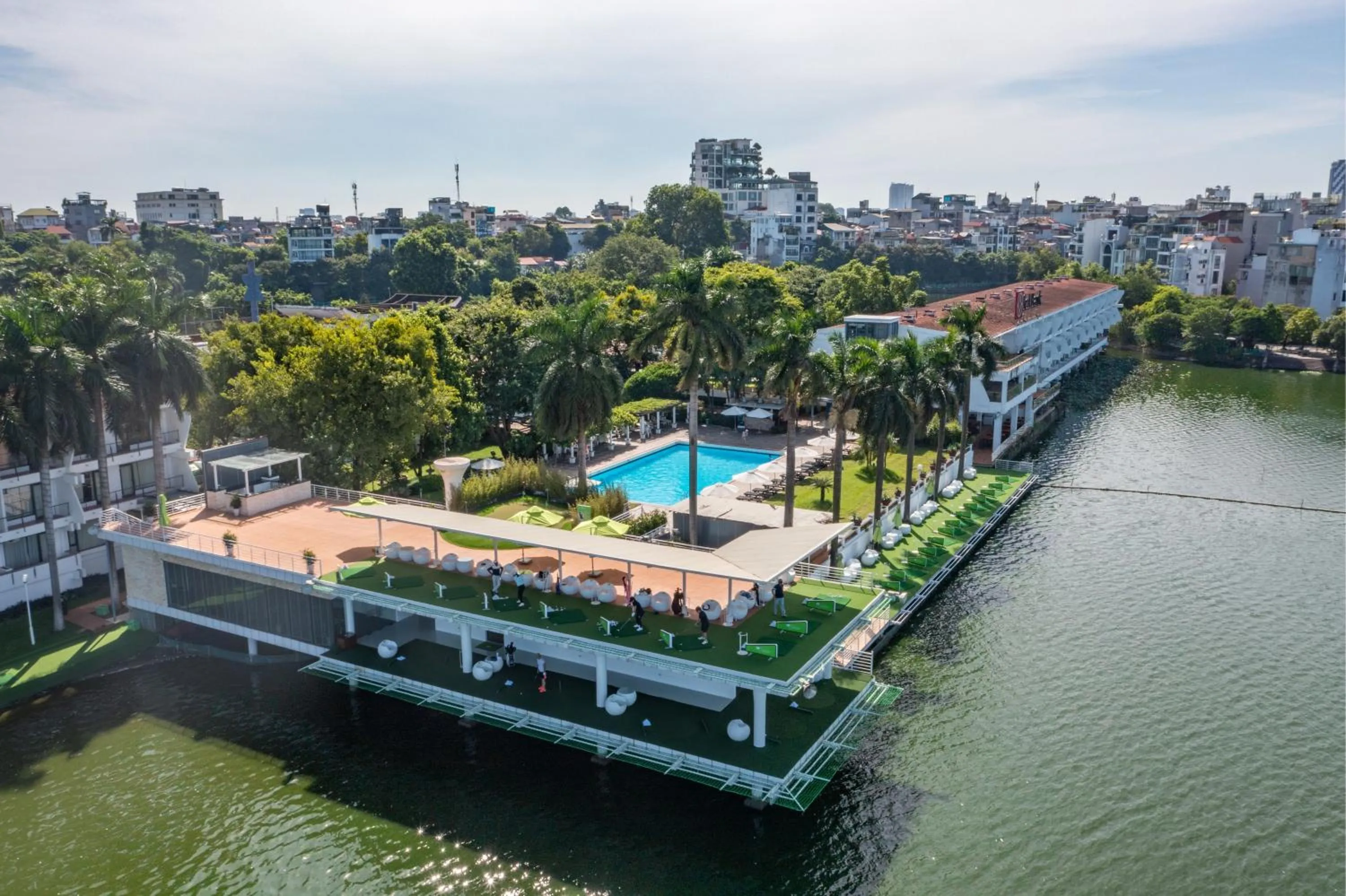 Property building in Thang Loi Hotel Hanoi