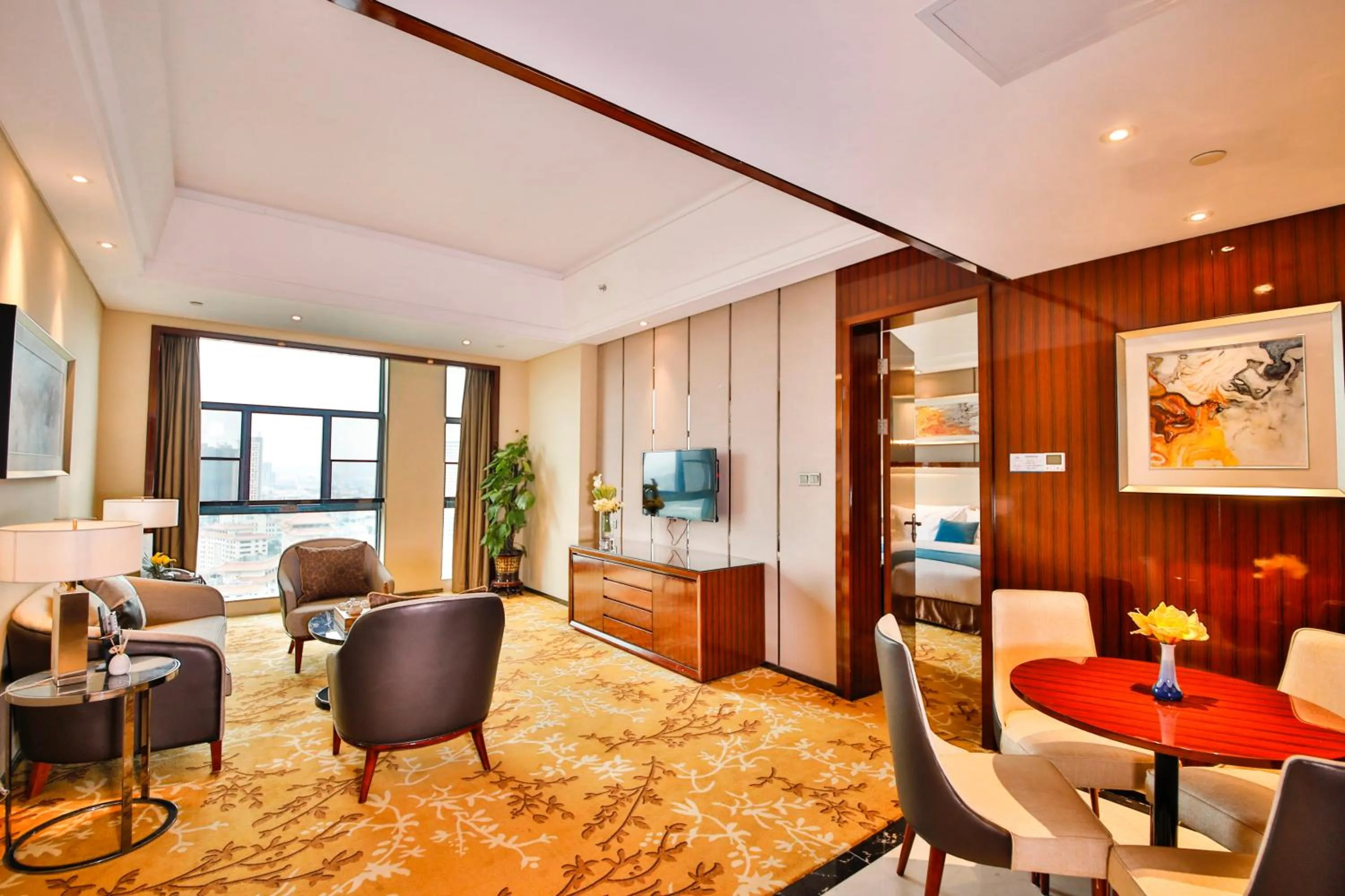 Seating Area in Jianghai Country Garden Phoenix Hotel