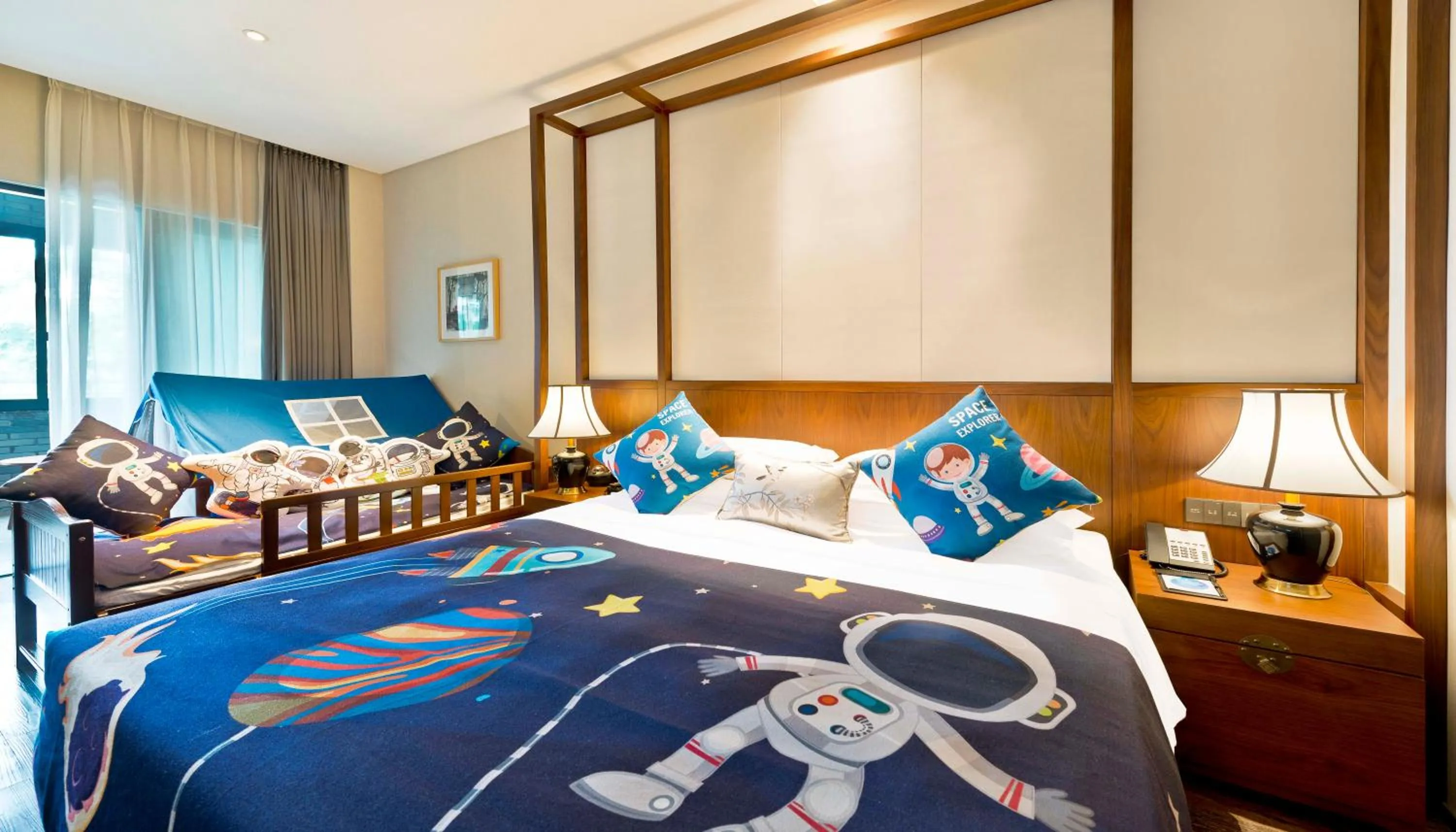 Bedroom, Bed in Narada ResortSpa Nanxun Giant