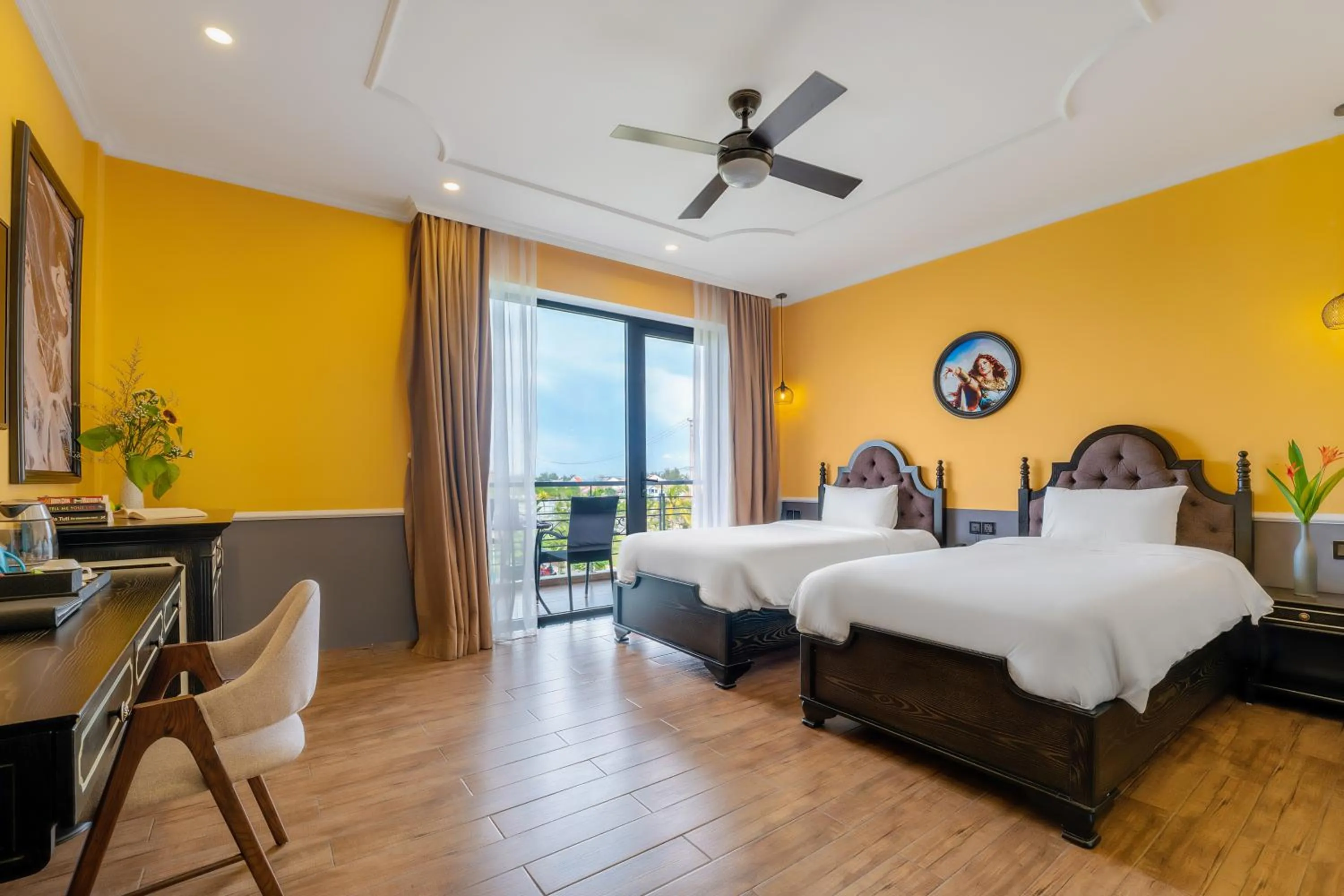 Photo of the whole room, Bed in Athenia Hoi An Boutique Hotel & Spa