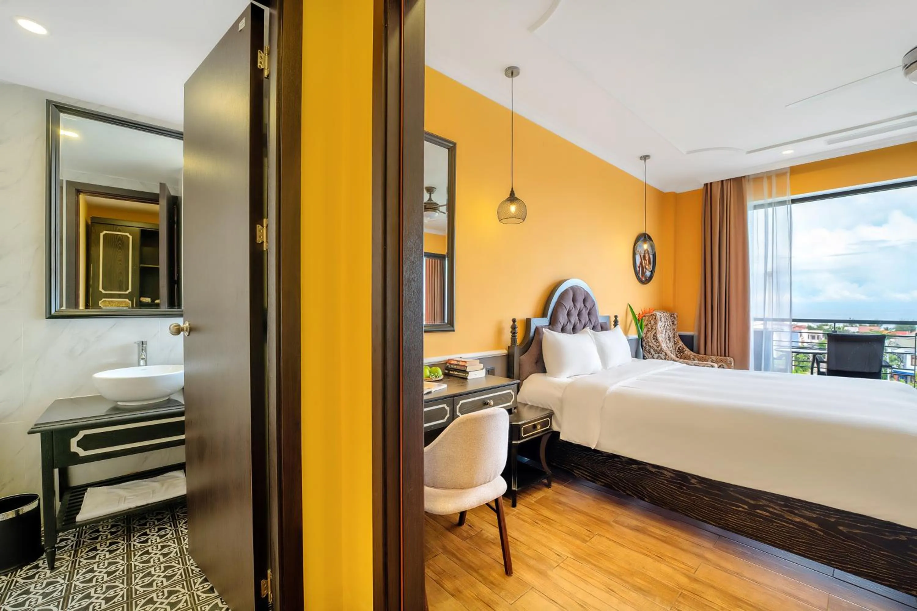 hair dresser, Bed in Athenia Hoi An Boutique Hotel & Spa