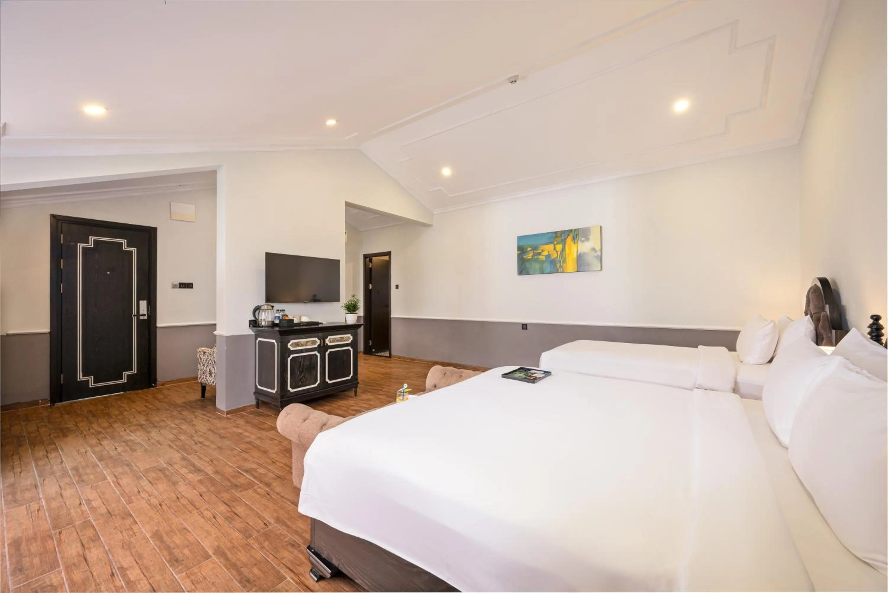 TV and multimedia, Bed in Athenia Hoi An Boutique Hotel & Spa